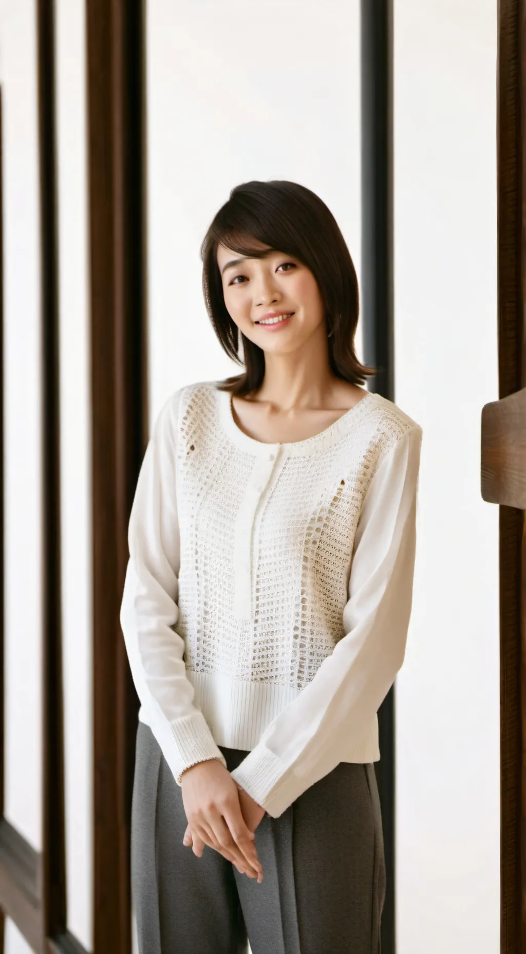 ai character: Park Soo Ae background