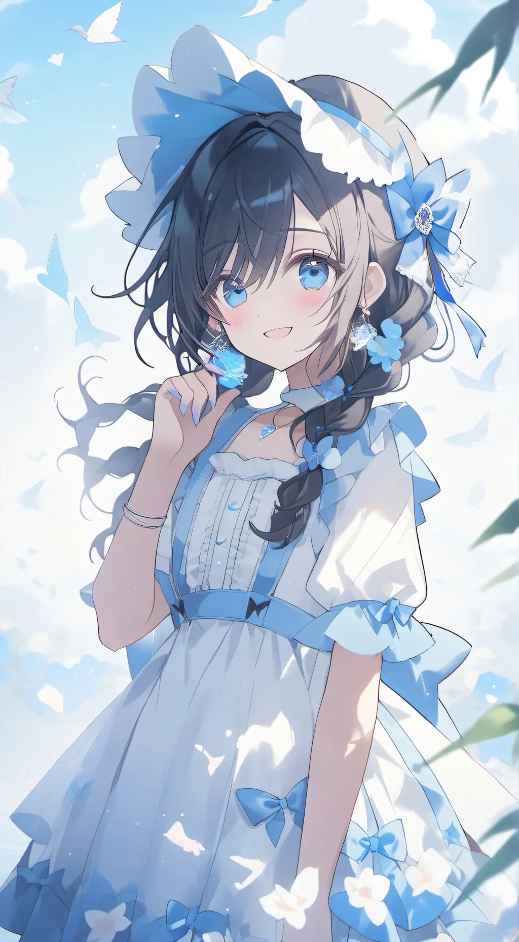 ai character: Lana  background