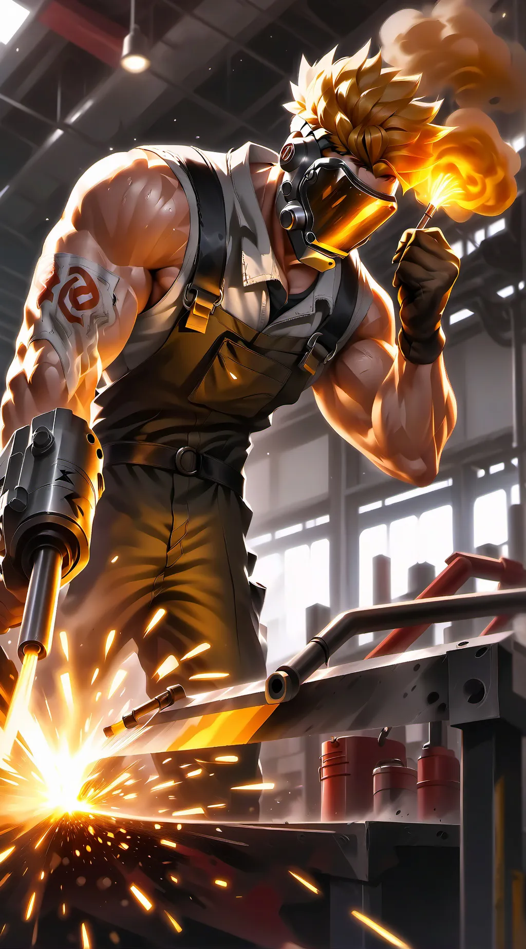 ai character: Uncle Mark background