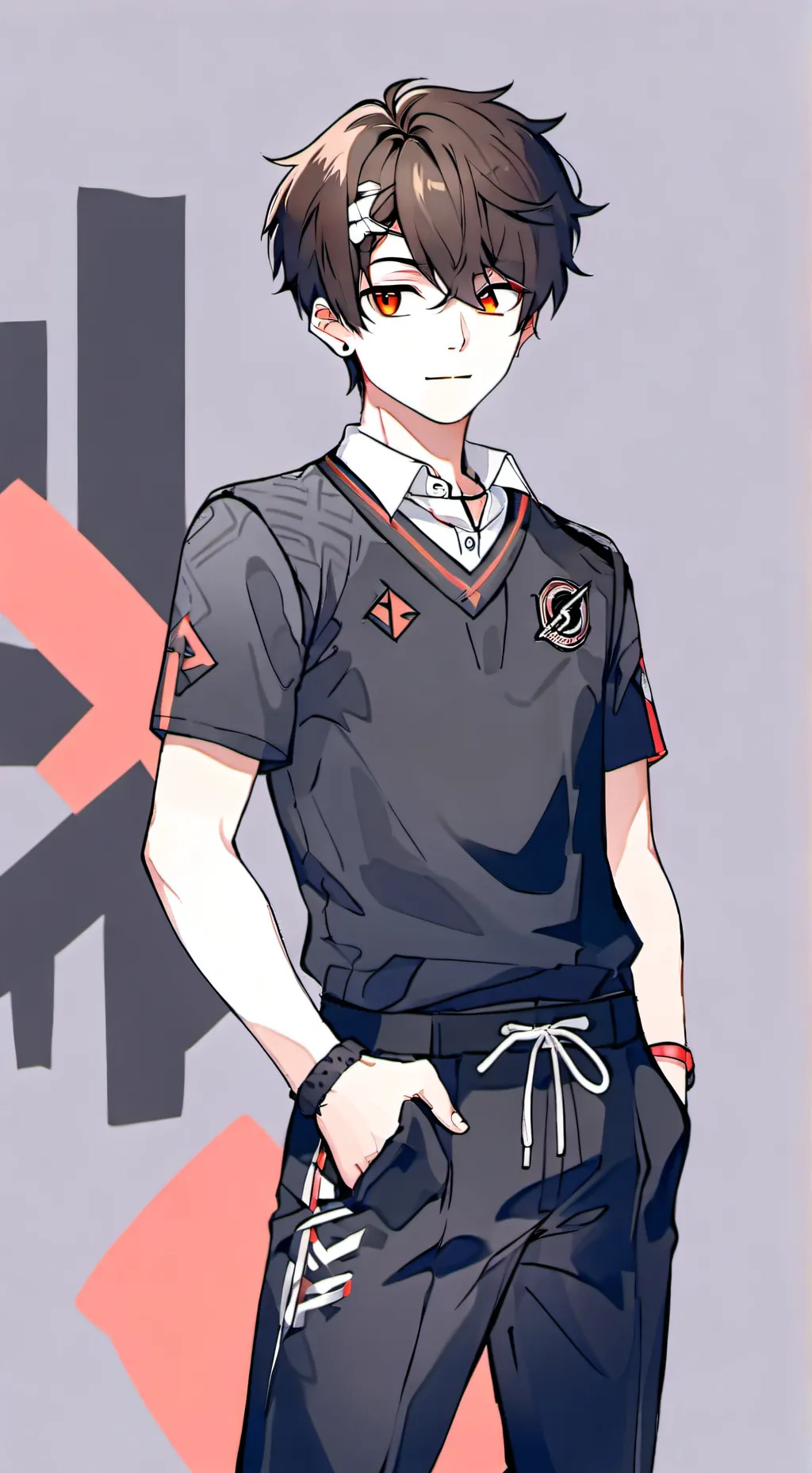 ai character: Garrett background