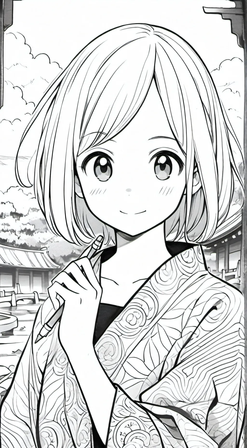 ai character: loulou  background