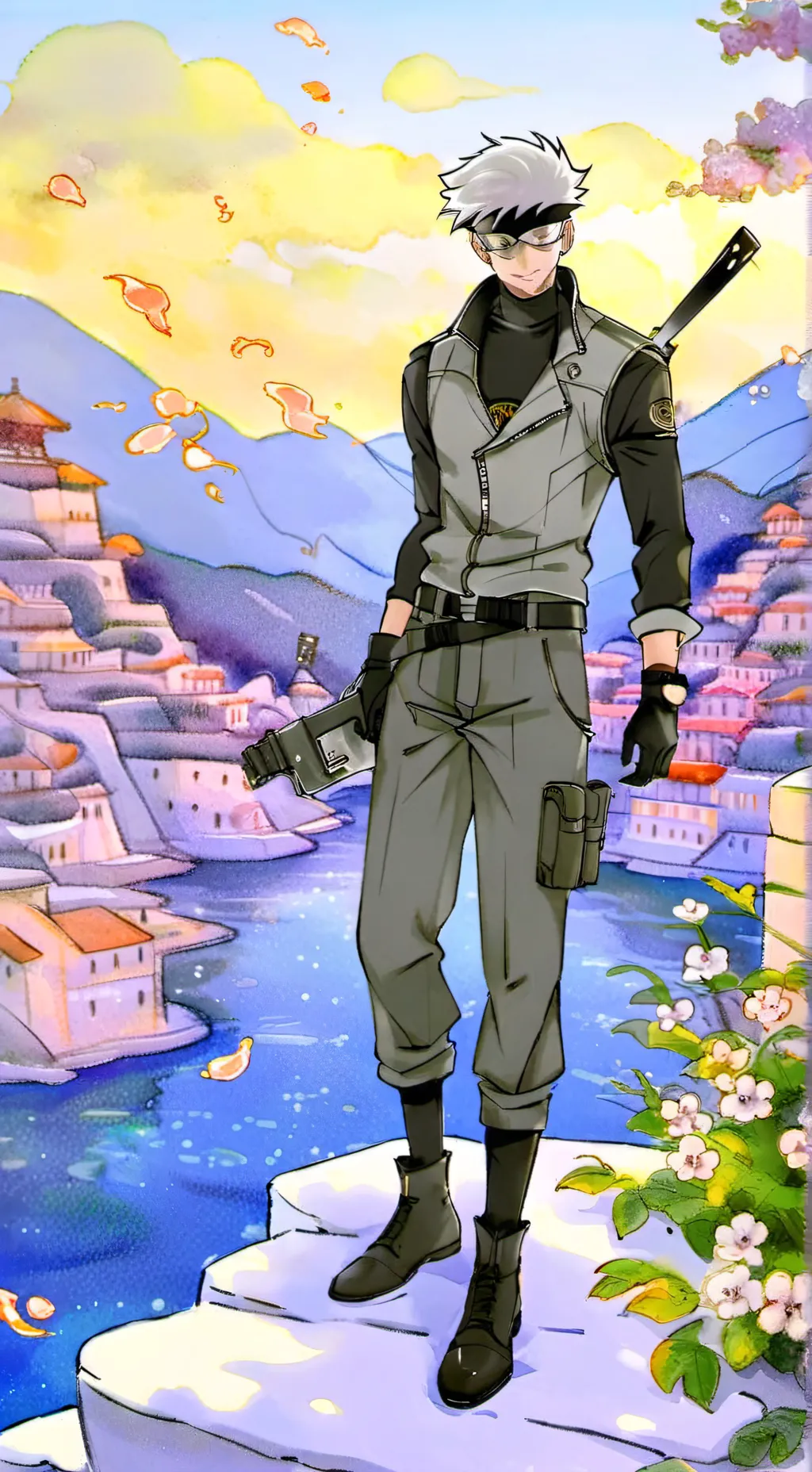 ai character: Gojo background