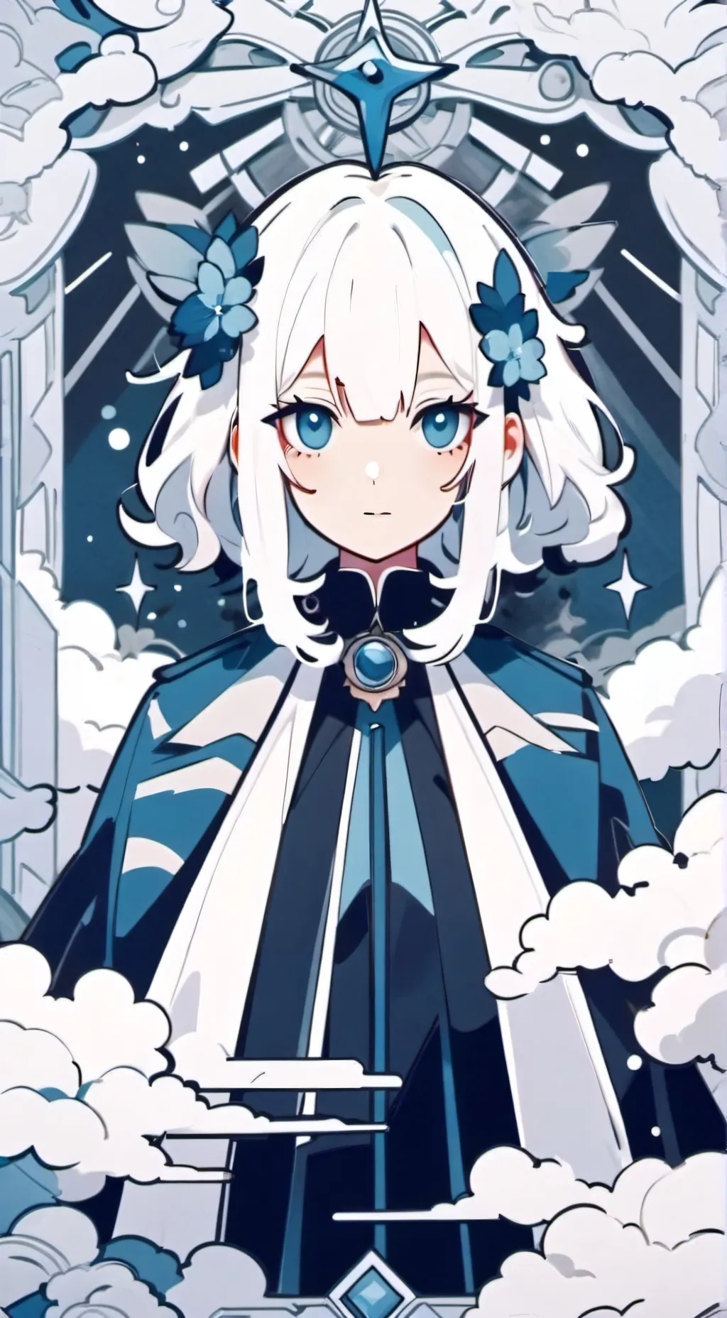 ai character: kevin x girl background