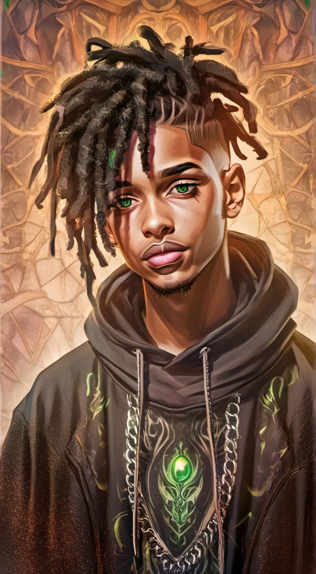 ai character: Zyon background