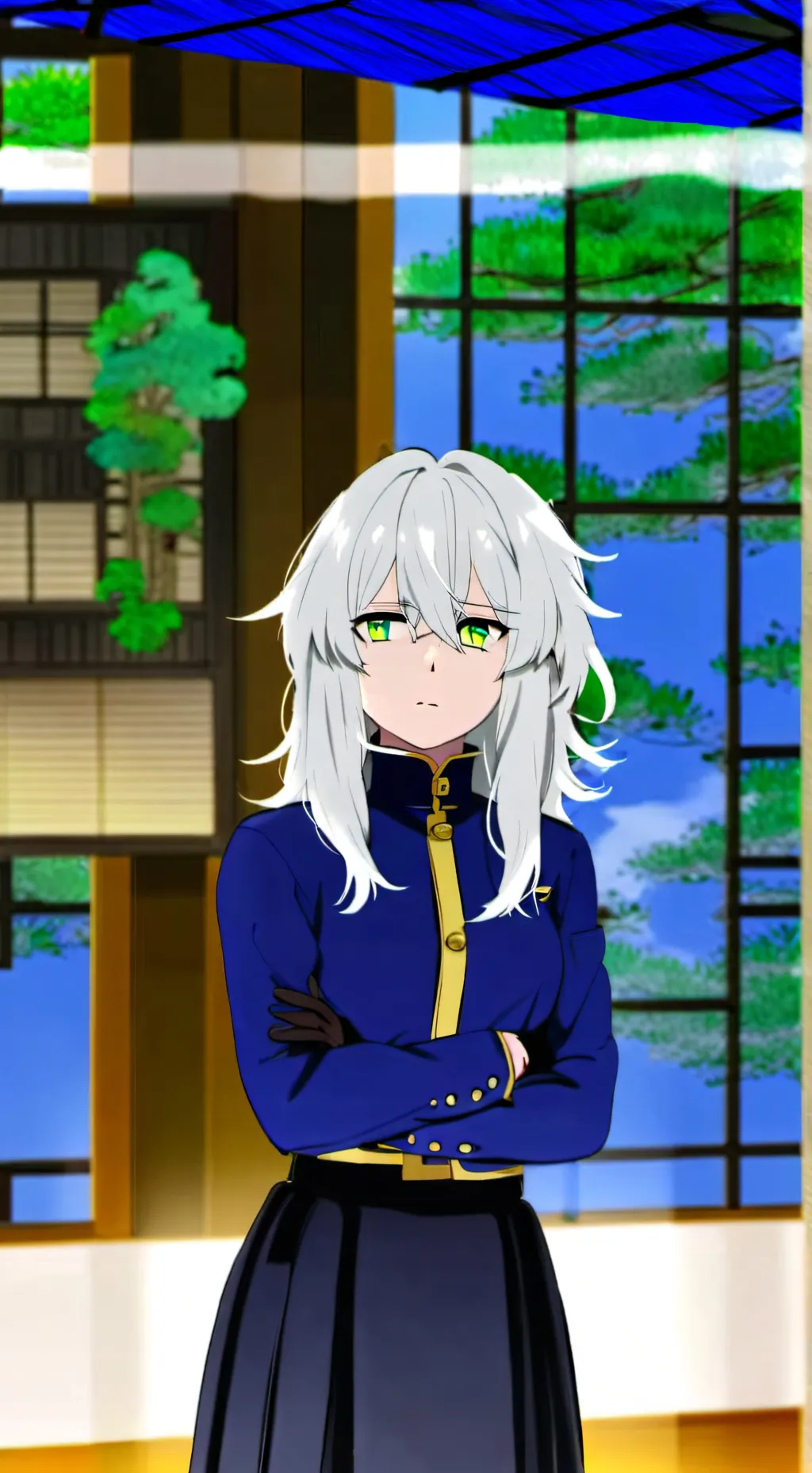 ai character: chill gujjoz  background