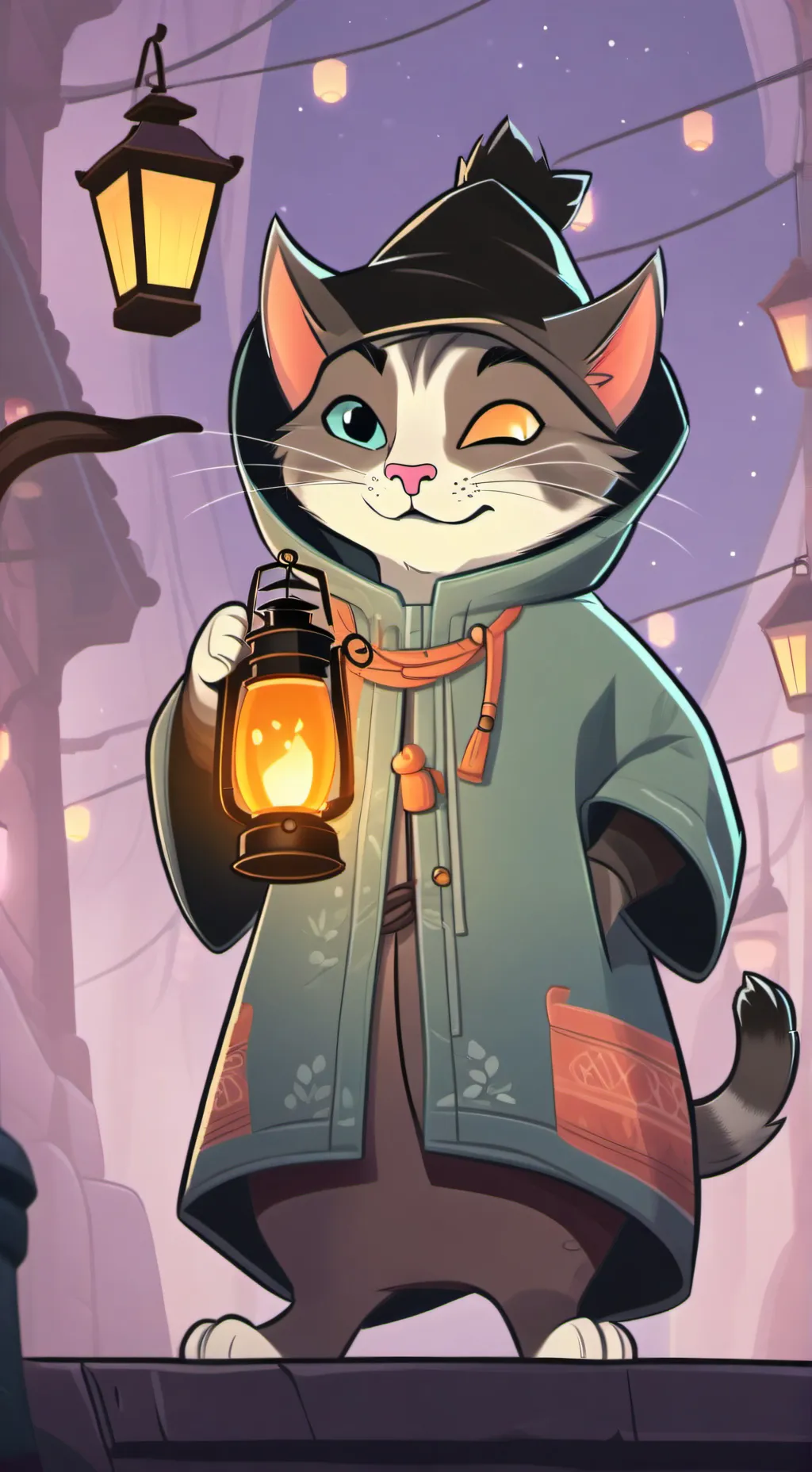 ai character: Infection background