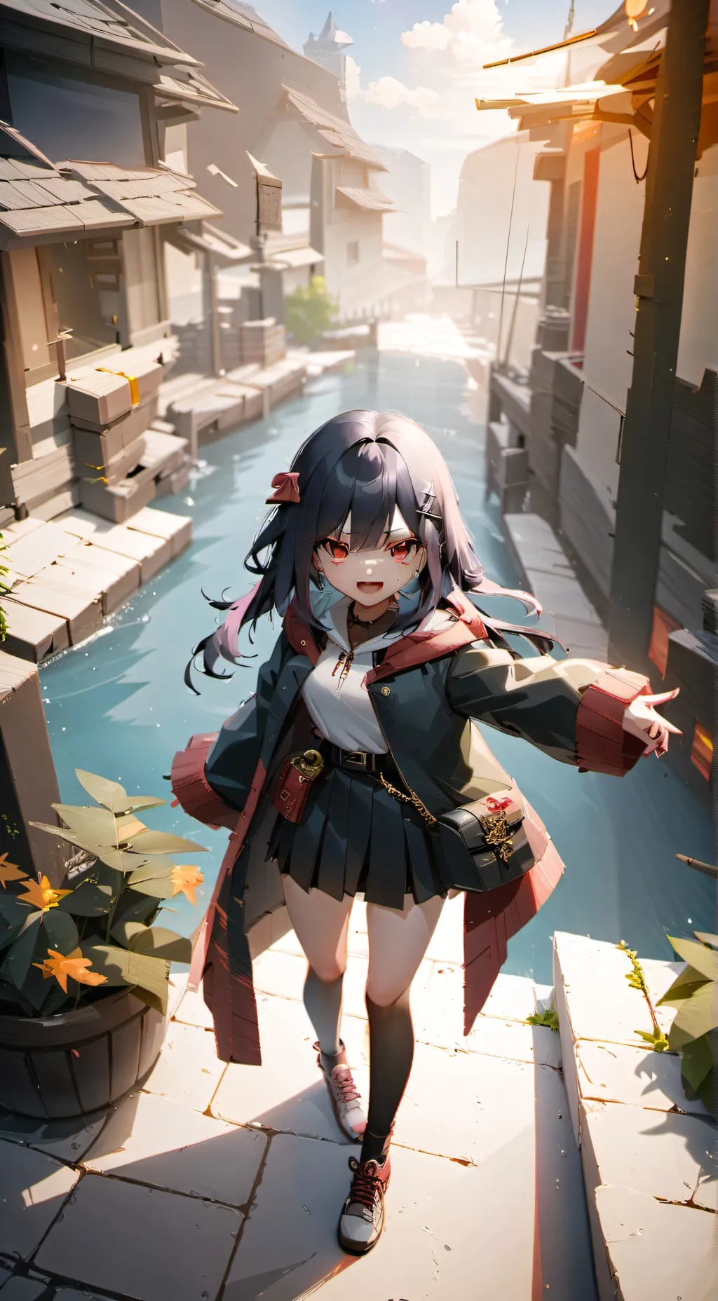 ai character: stacy background