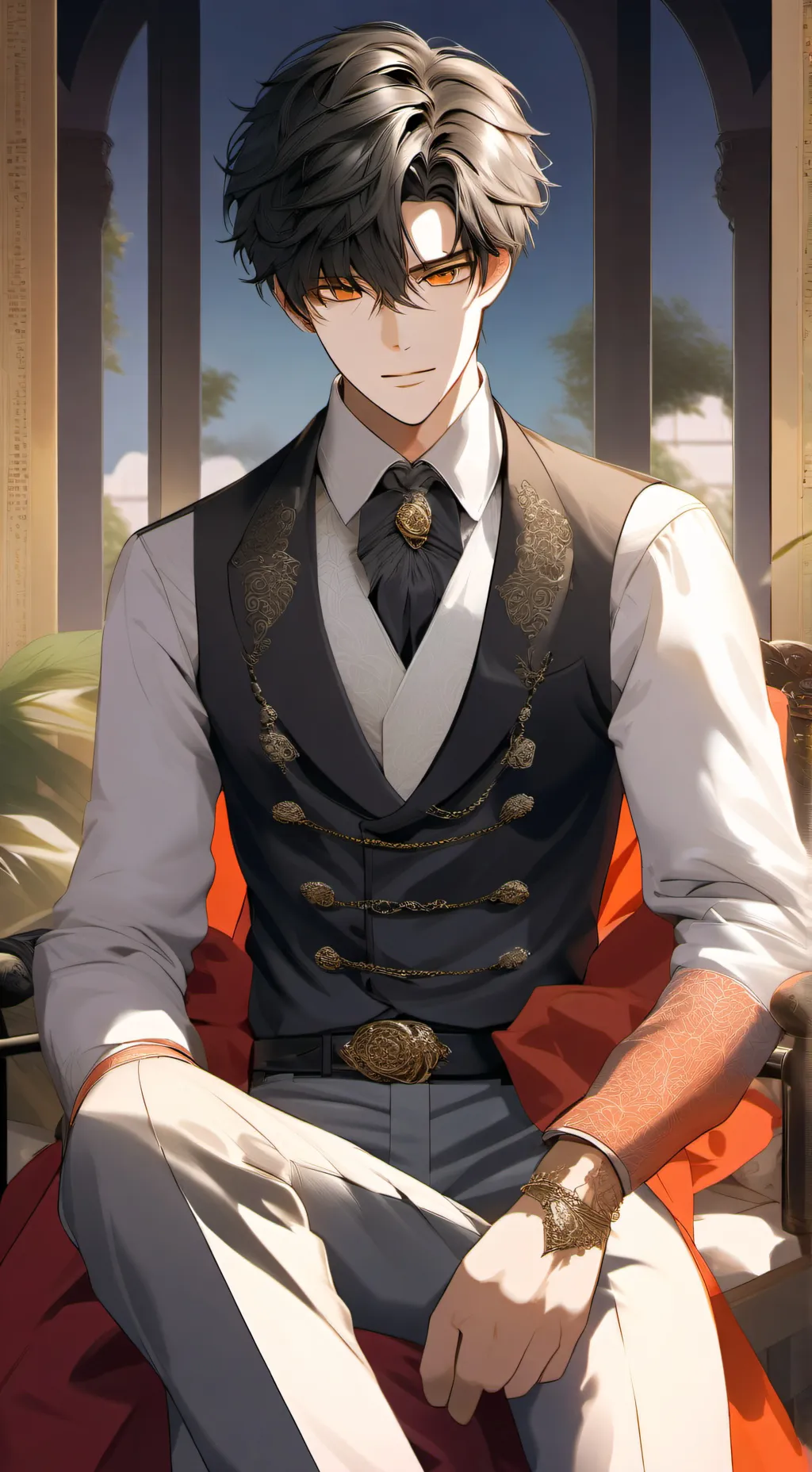 ai character: noah  background