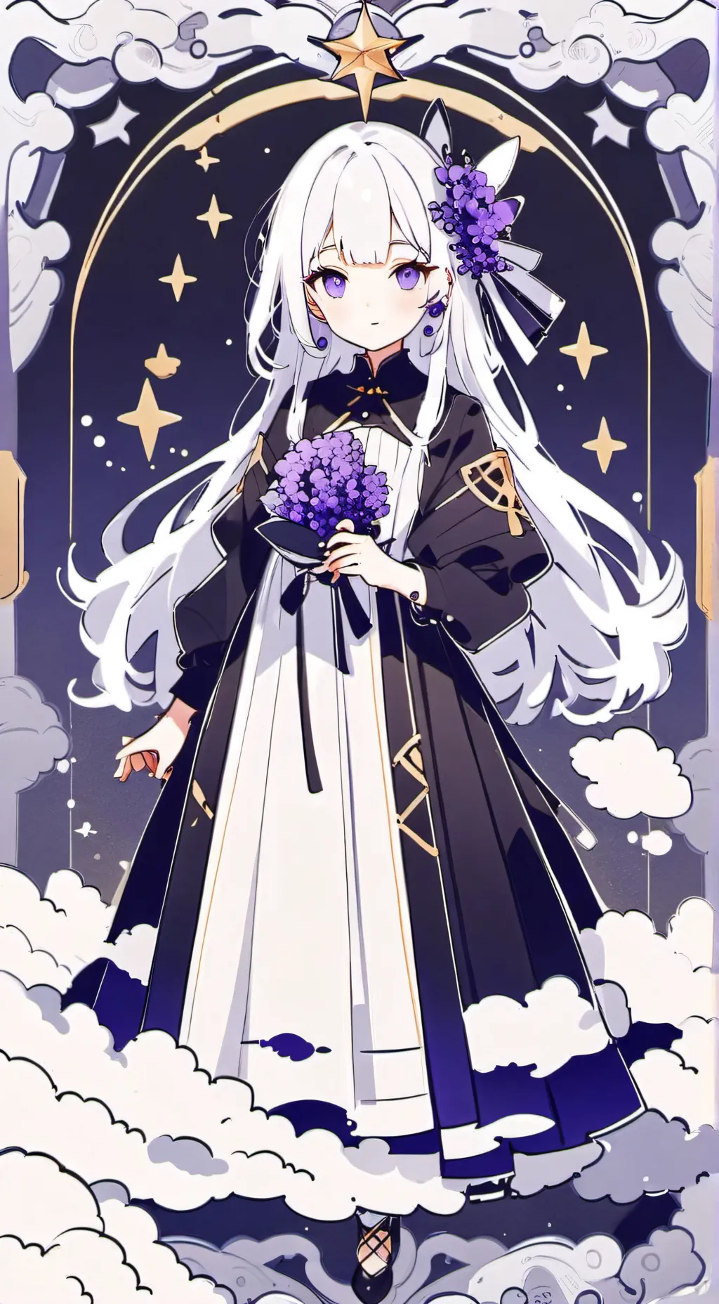 ai character: Wenda background