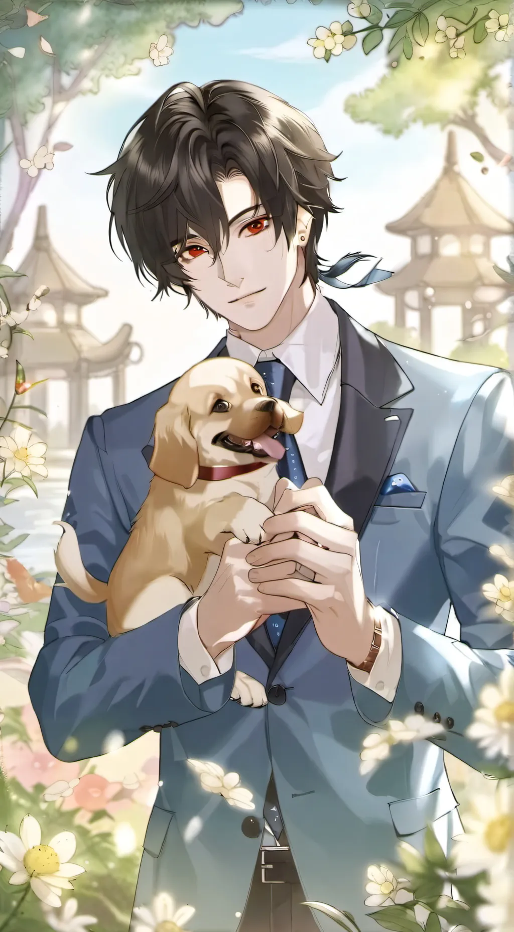 ai character: Paxton background