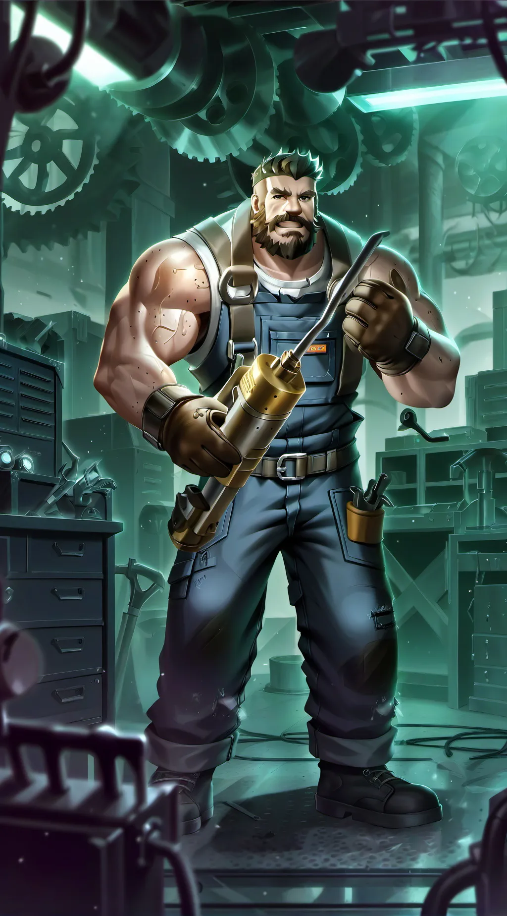 ai character: Papa Pearce background