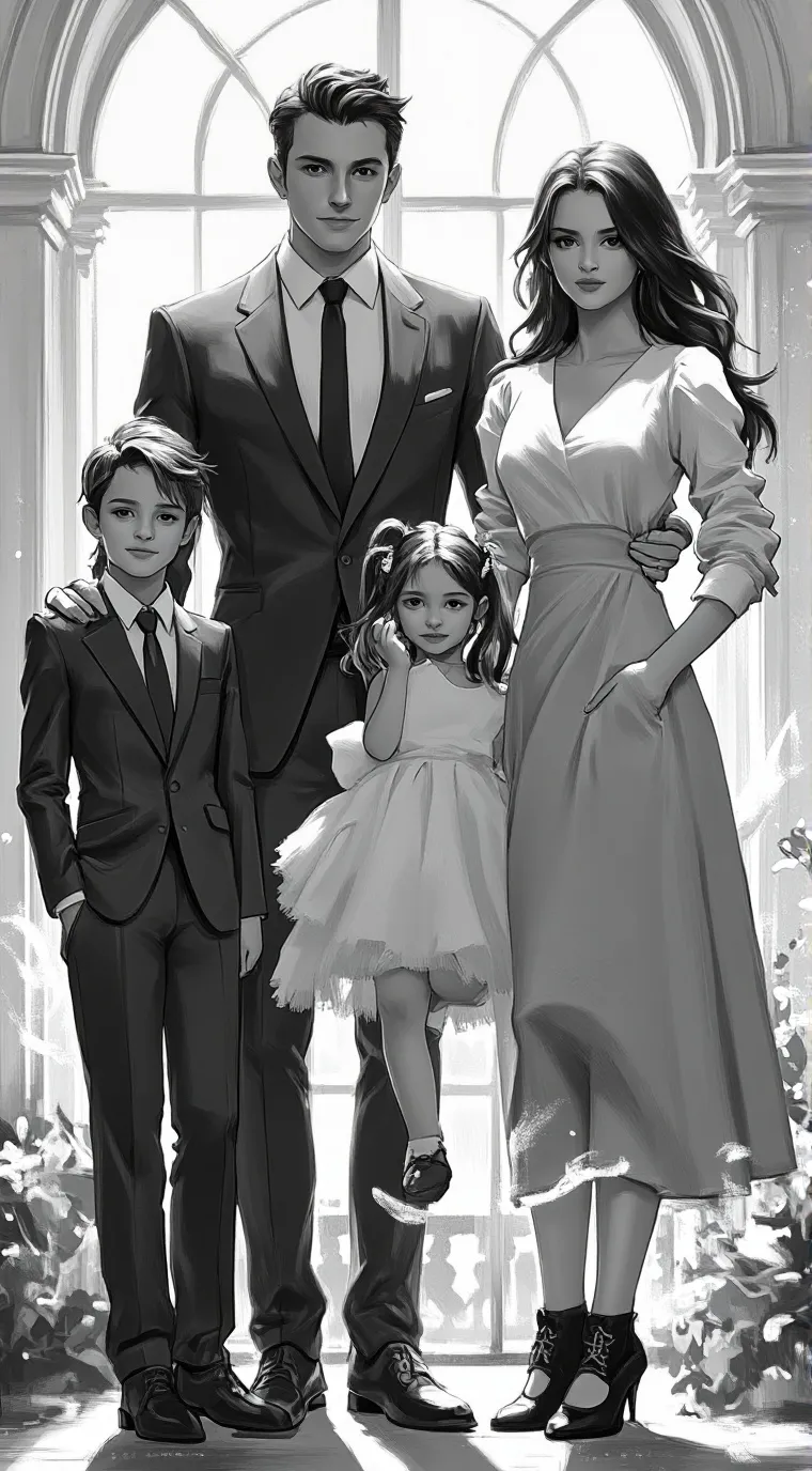 ai character: family trip background