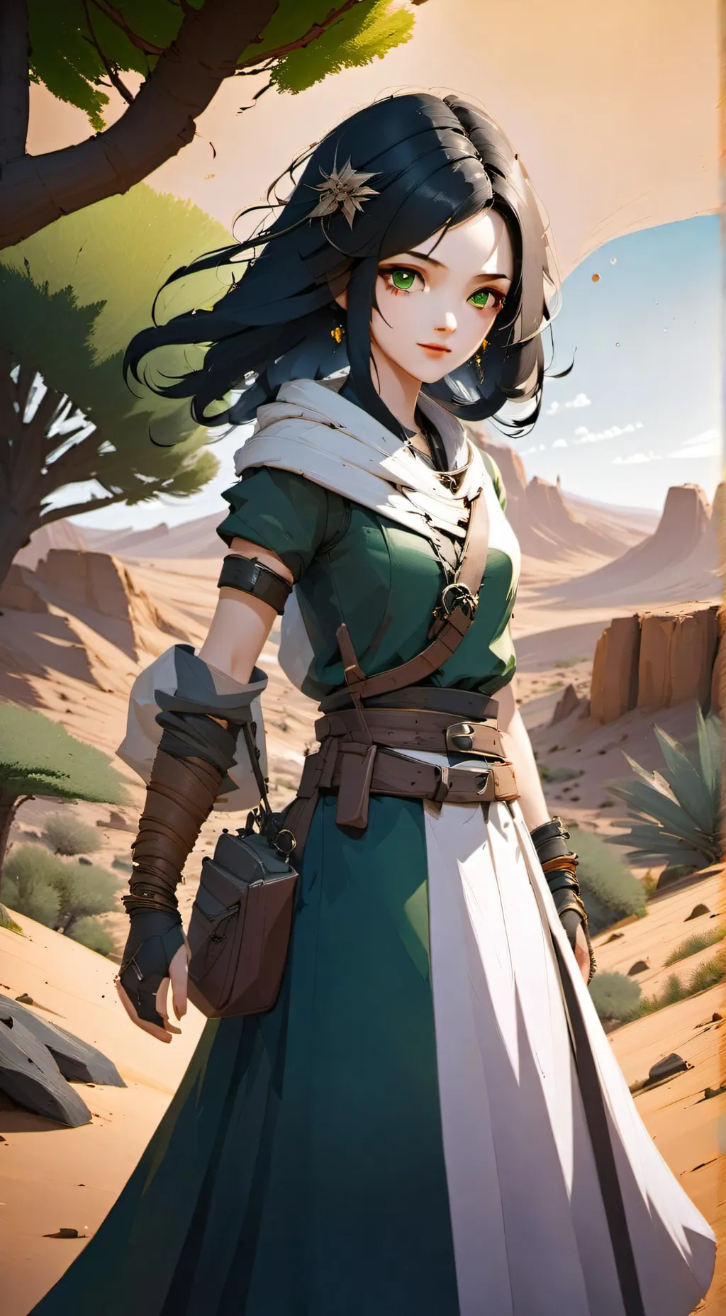 ai character: Olivia background