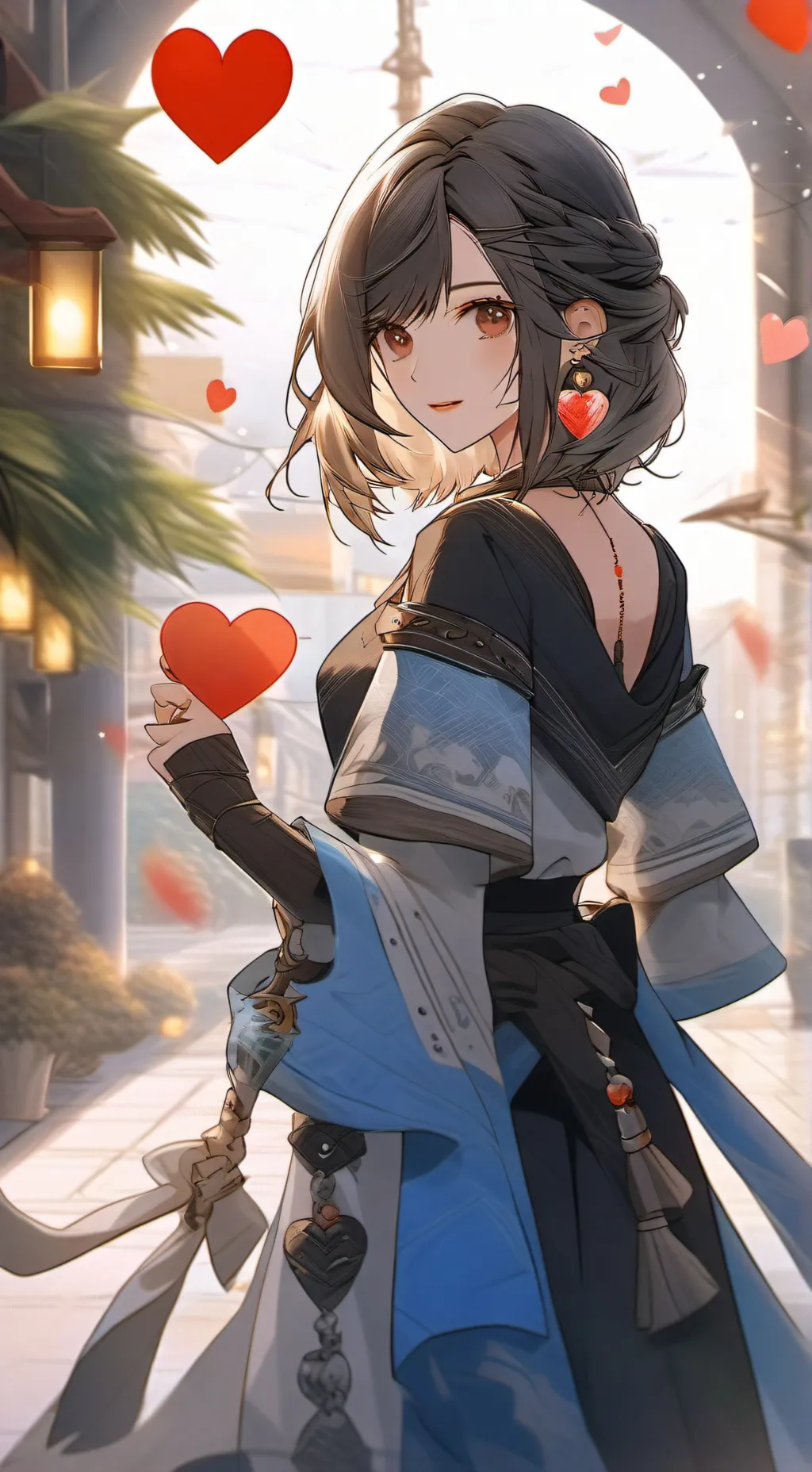 ai character: Катя background