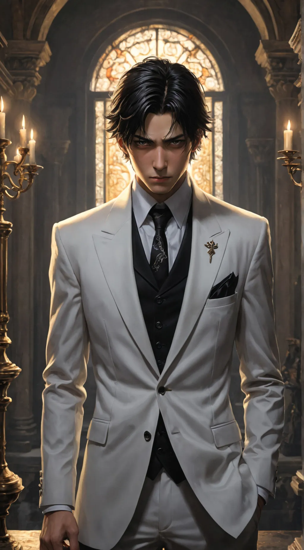 ai character: Luca background