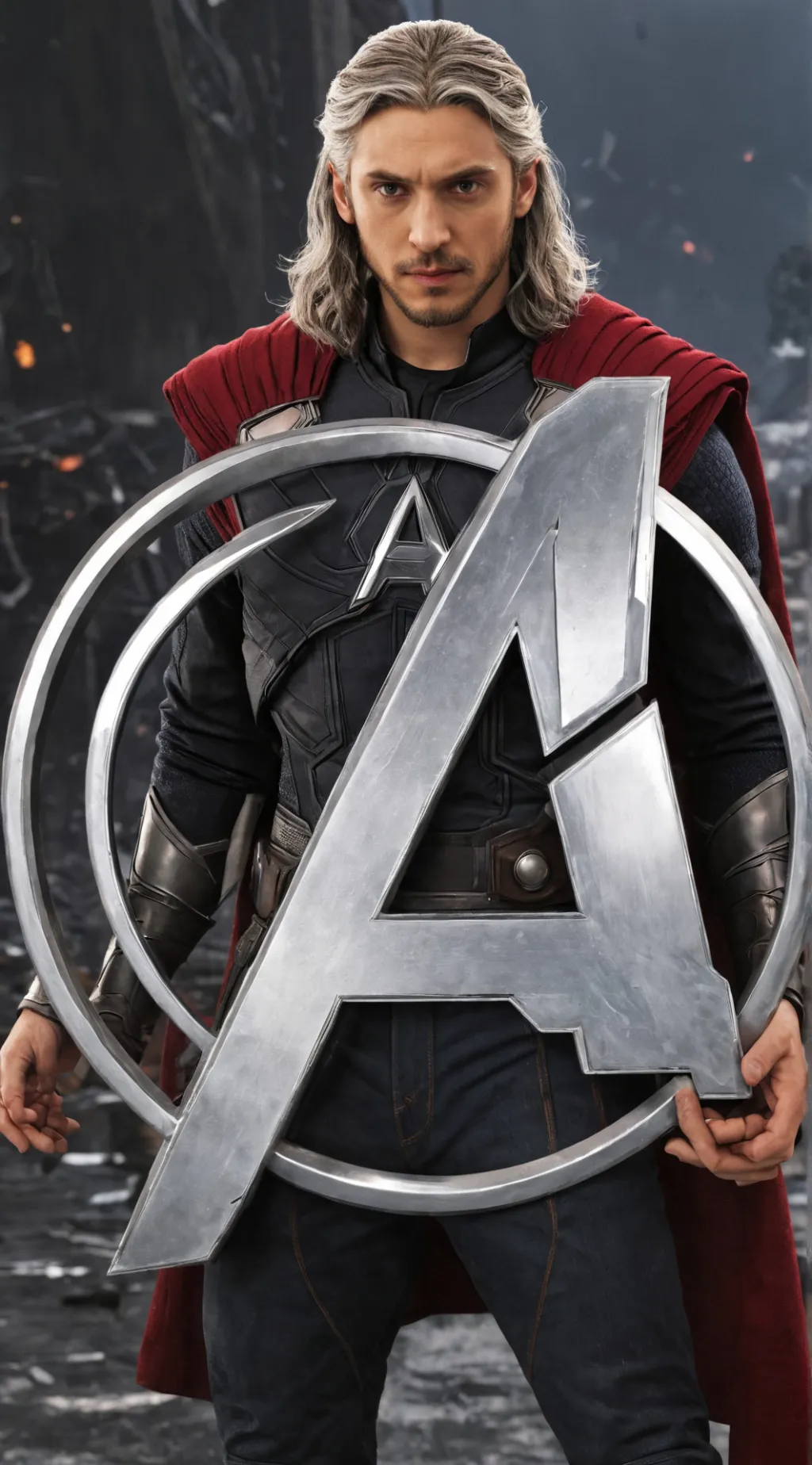 ai character: avengers  background