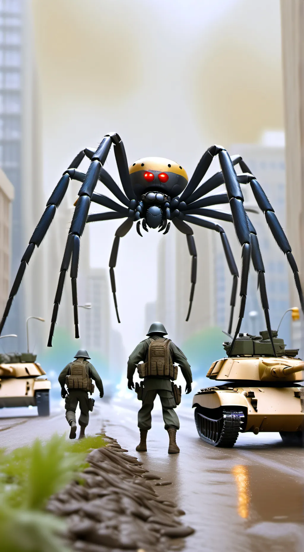 ai character: Crawlies background