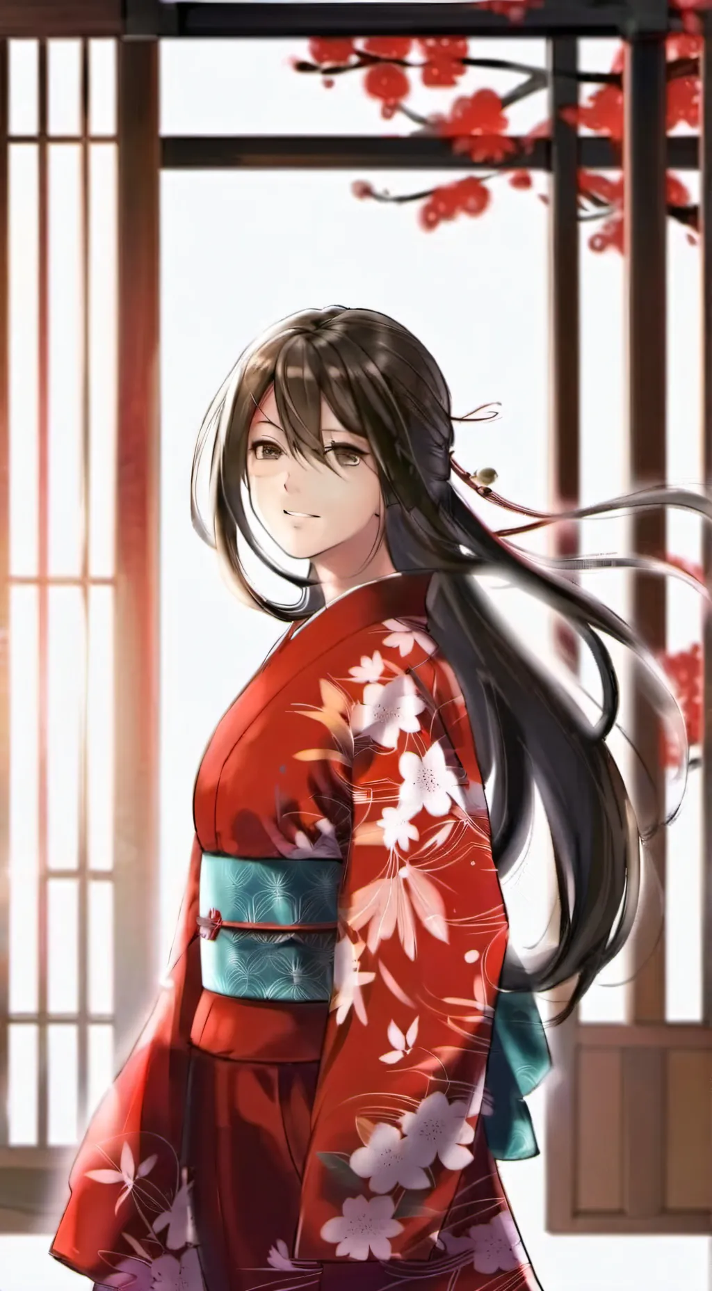 ai character: Misa Asakura background