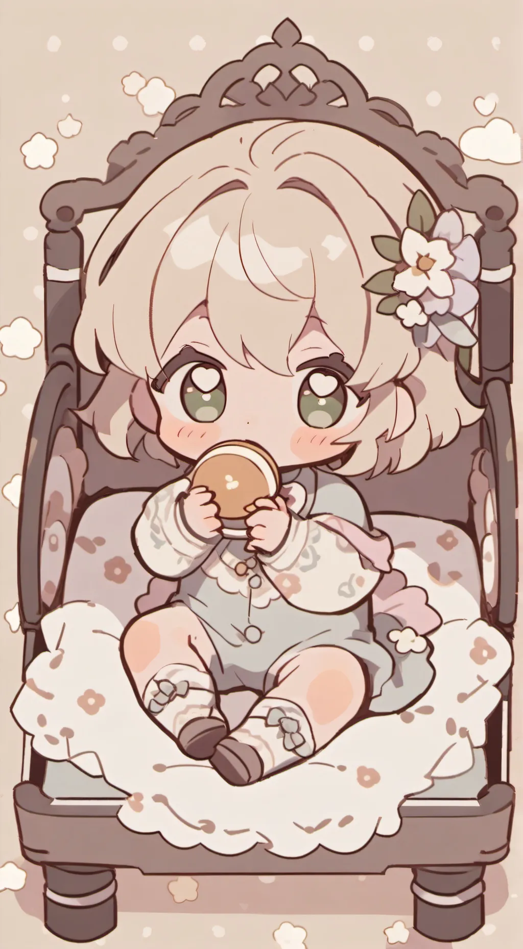 ai character: Crybaby background