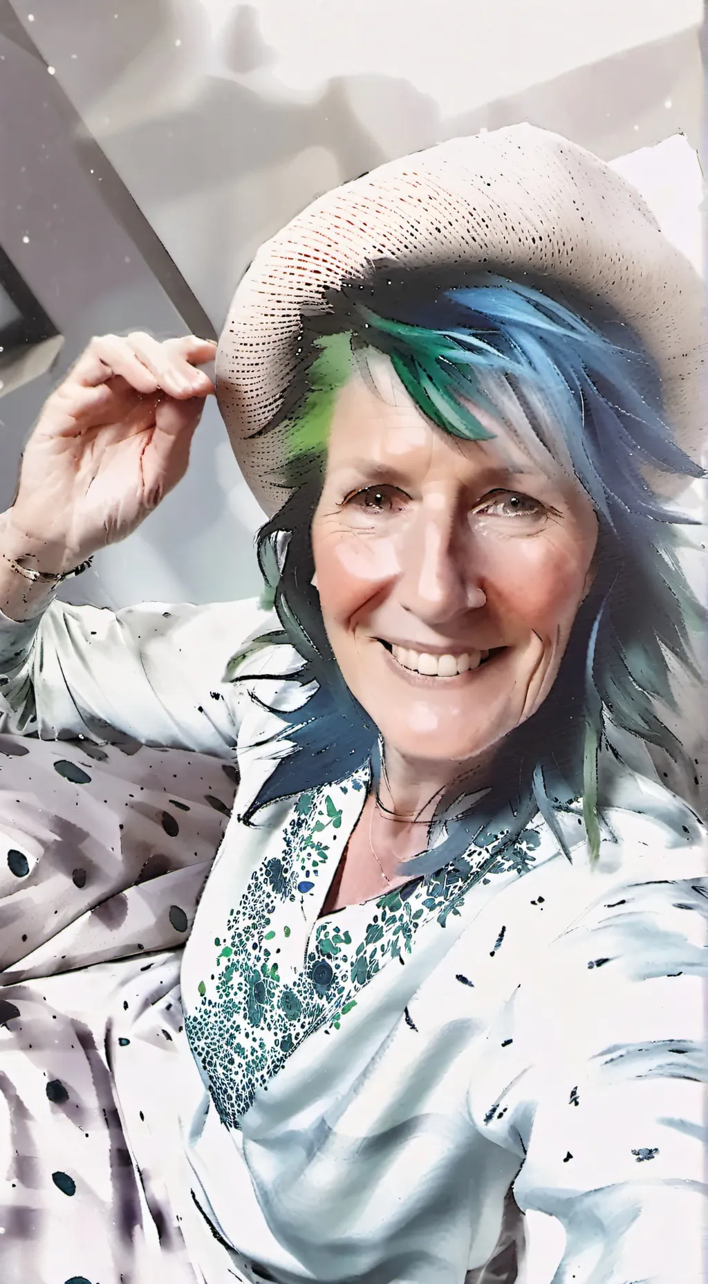 ai character: Paige  background