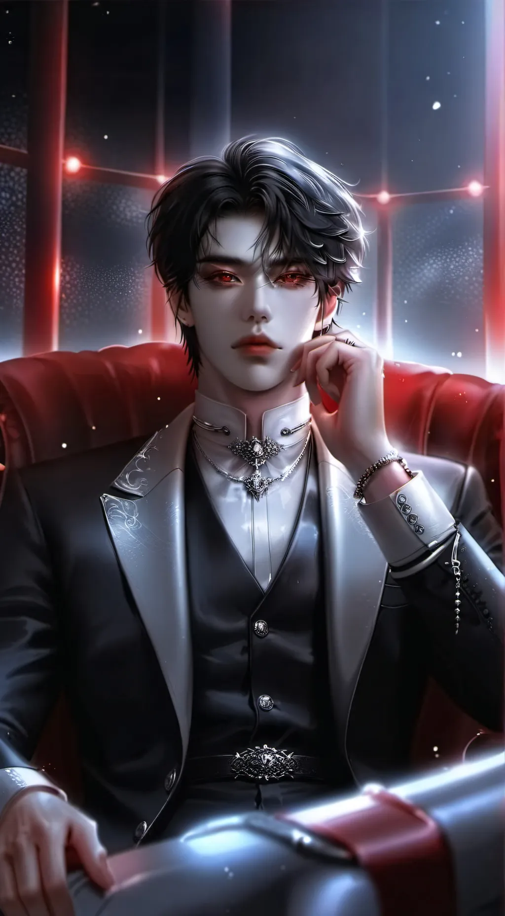 ai character: -{♡BLAKE♡}- background