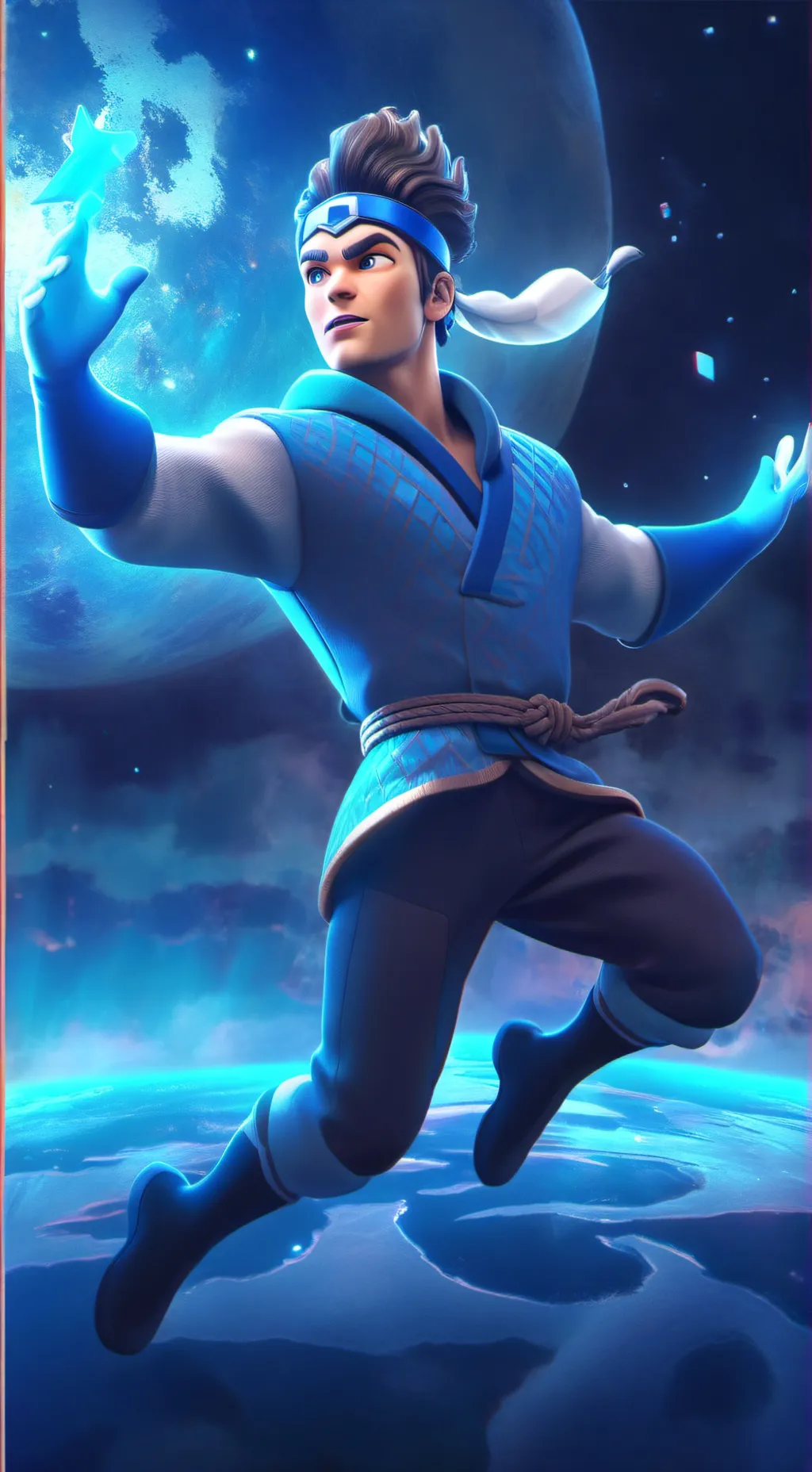 ai character: Рео background