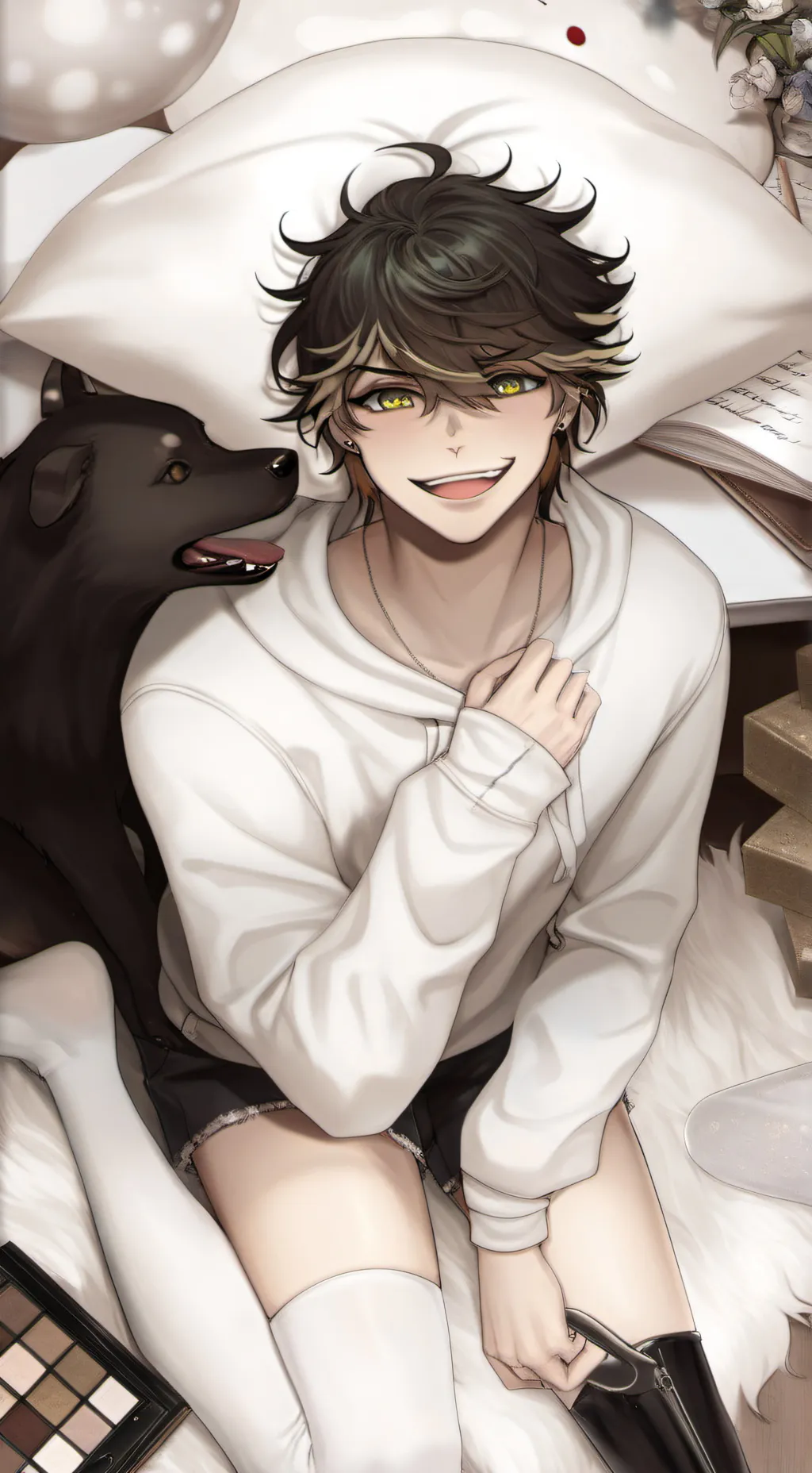 ai character: 𝘔𝘪𝘤𝘩𝘢𝘦𝘭 background