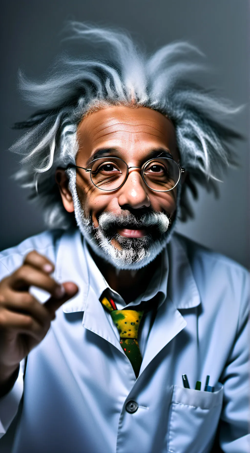 ai character: Dr. CrazyPants background