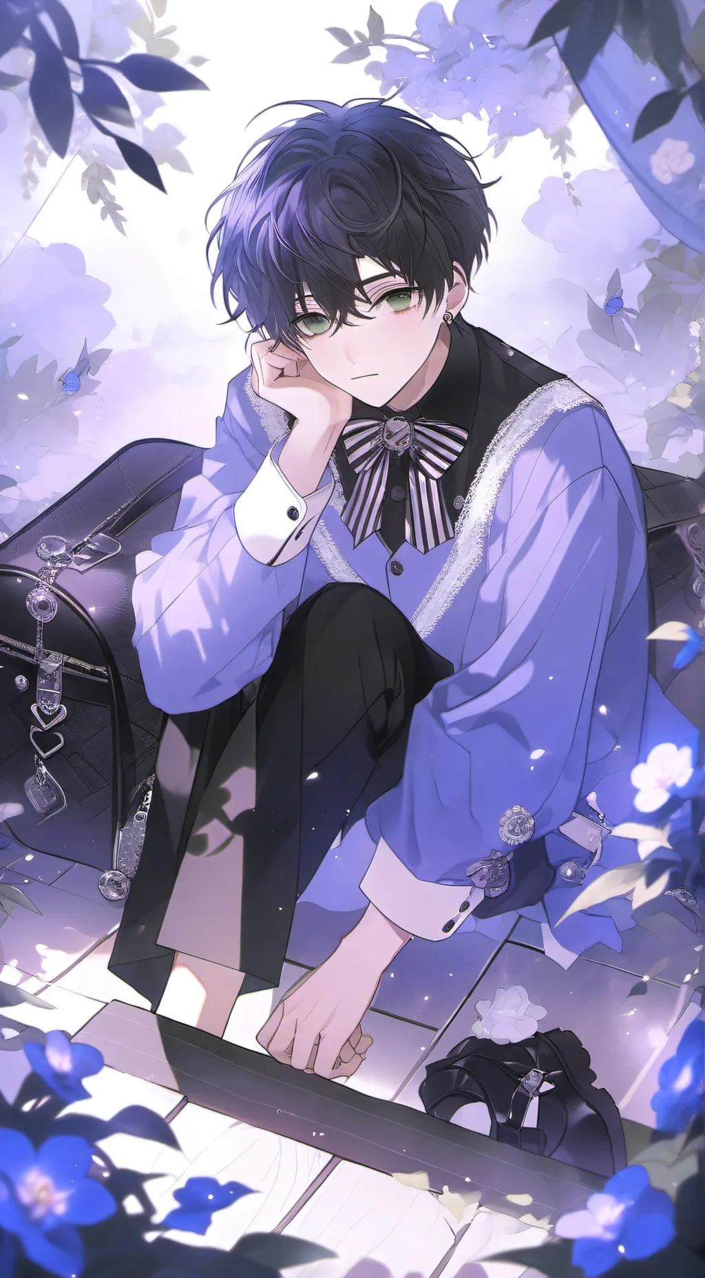 ai character: Eddie  background