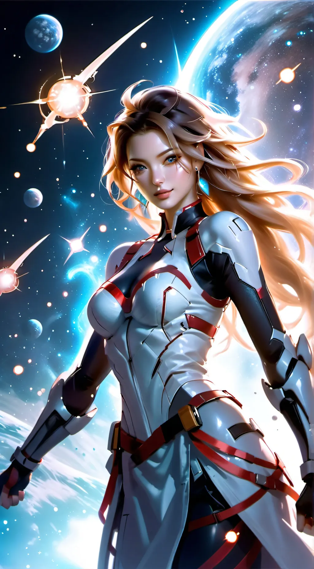 ai character: katerine  background