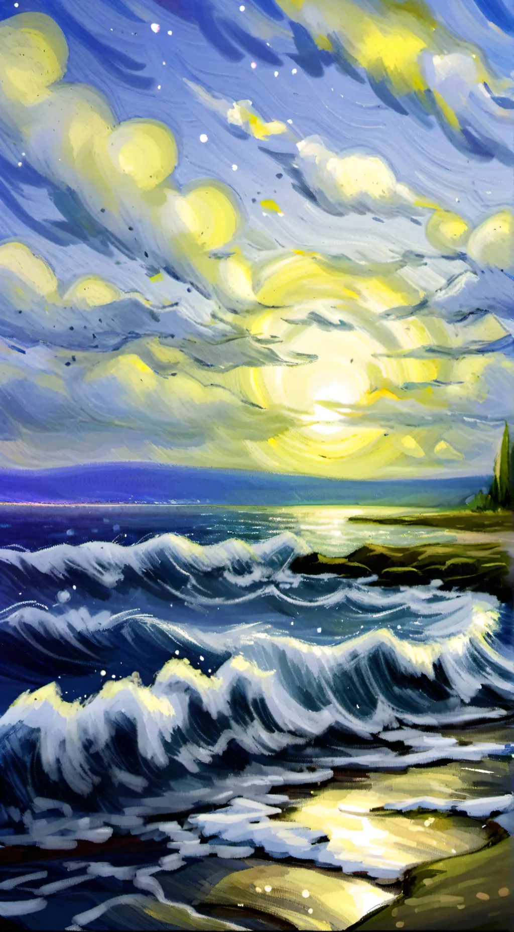 ai character: Bus trip (Esp) background