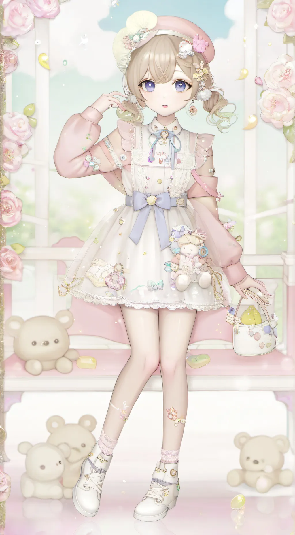 ai character: Mha sœur frère😂 background