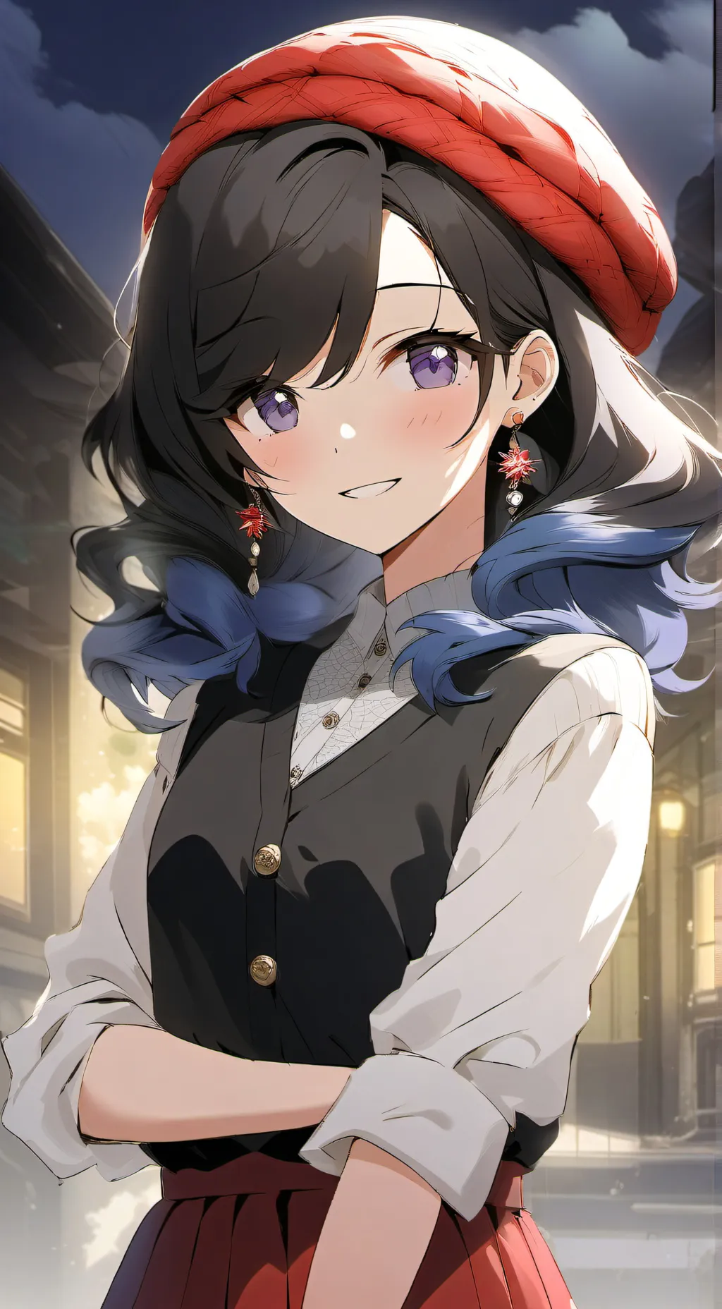 ai character: nagatoro yandere  background