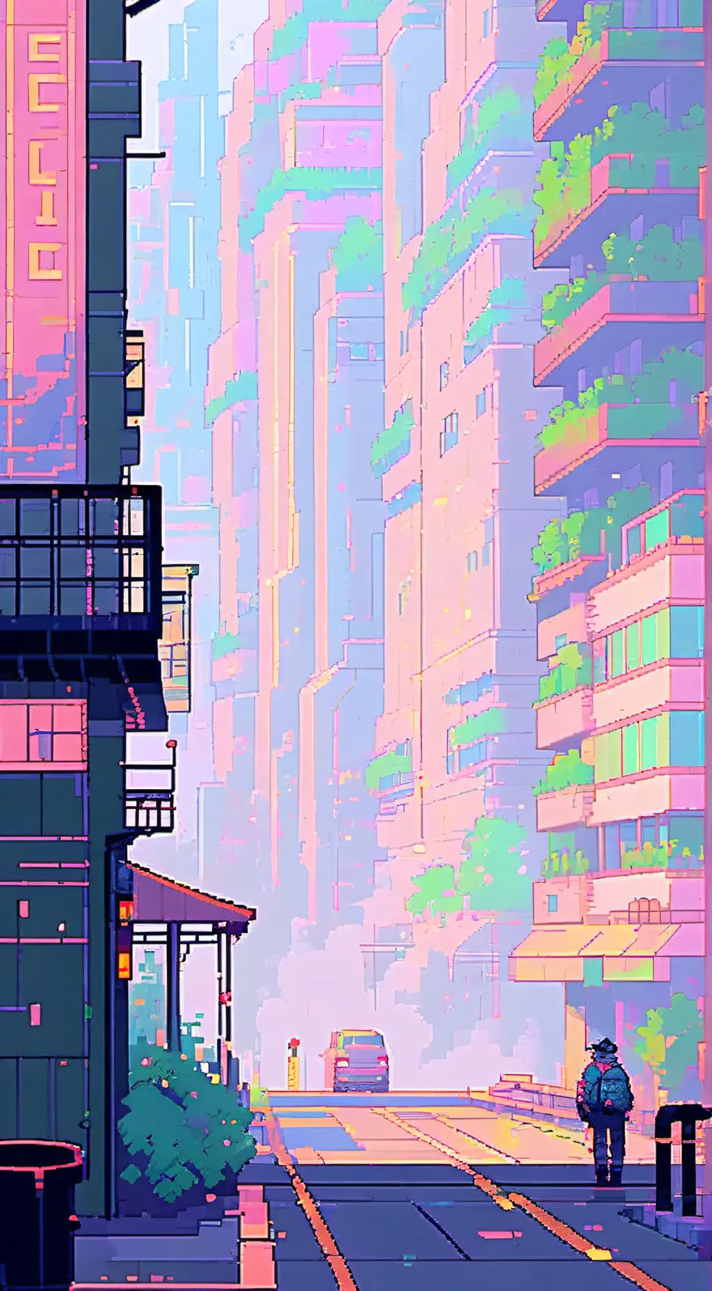 ai character: amiga lesbiana  background