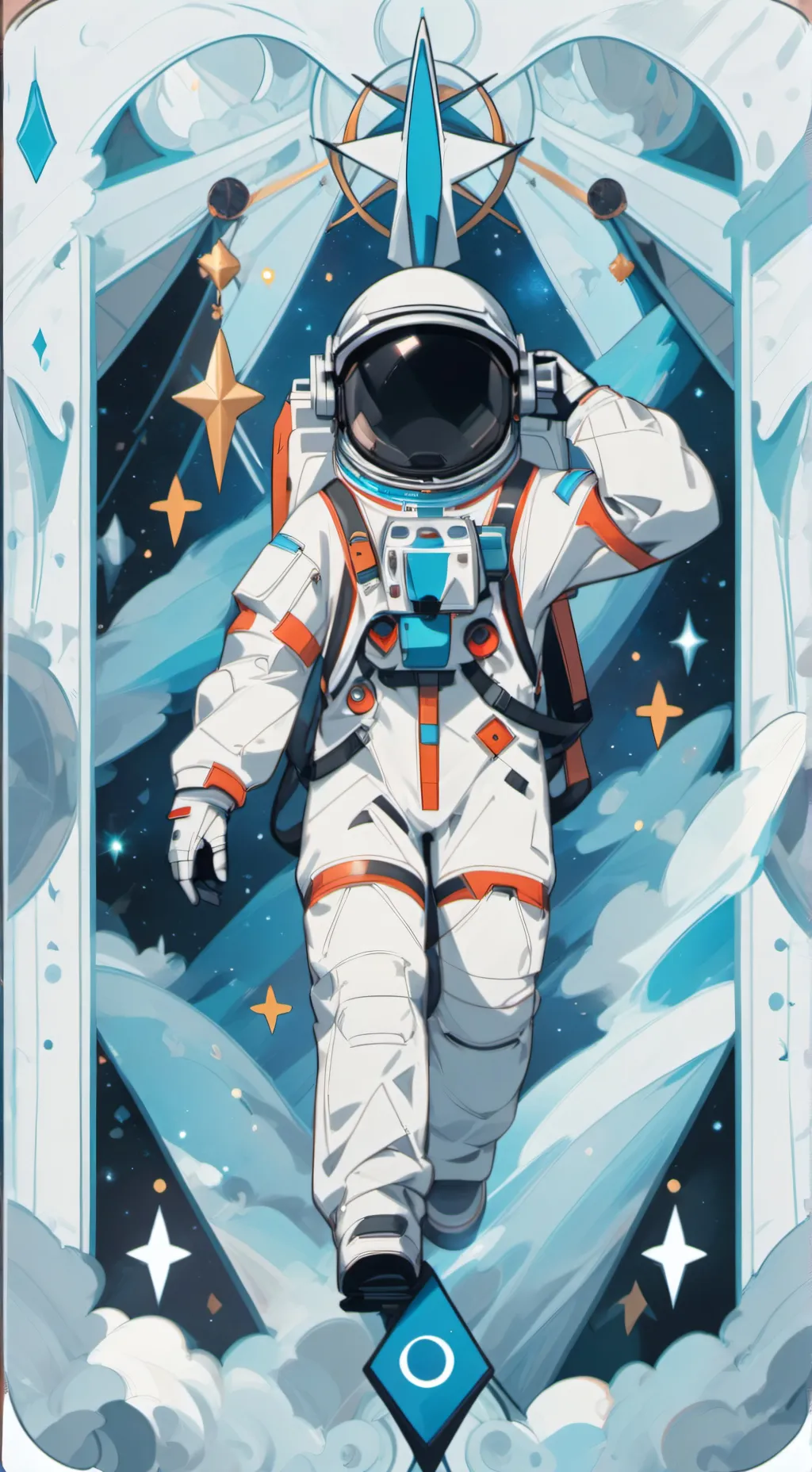 ai character: Among us! :D background