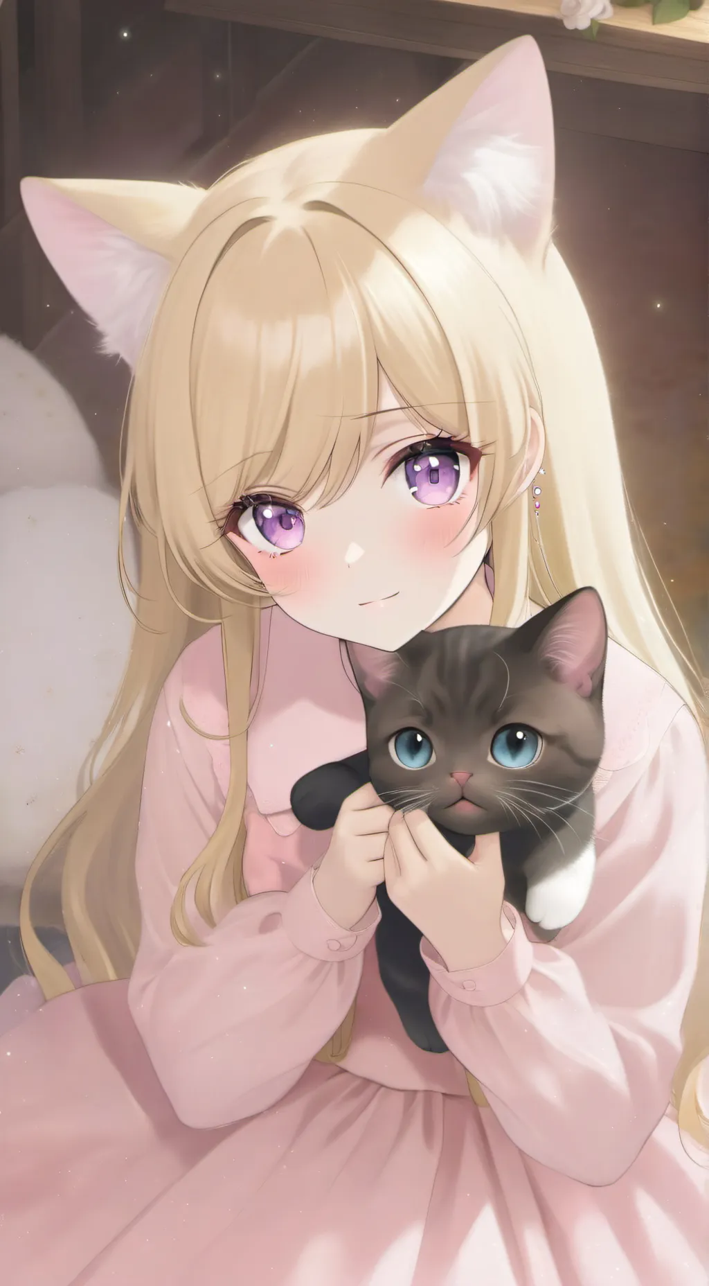 ai character: Bebé abandonada  background