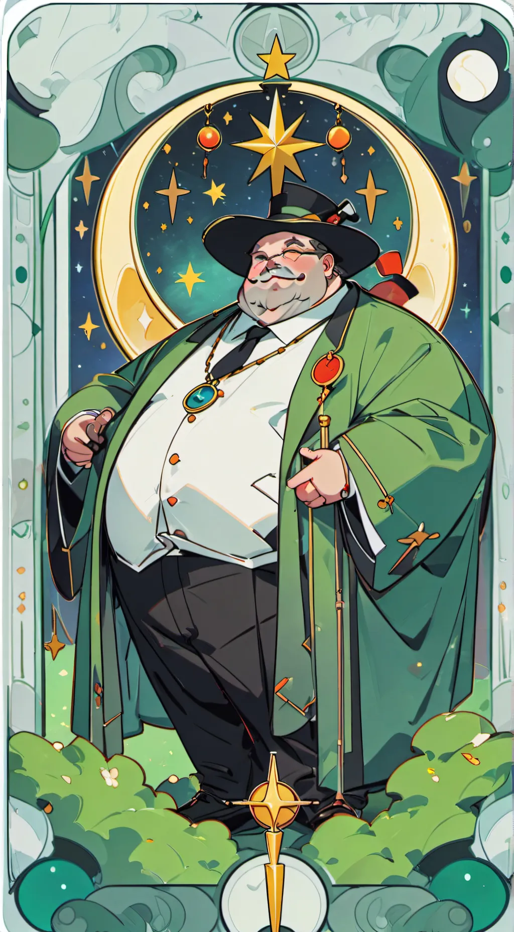 ai character: Deku! background