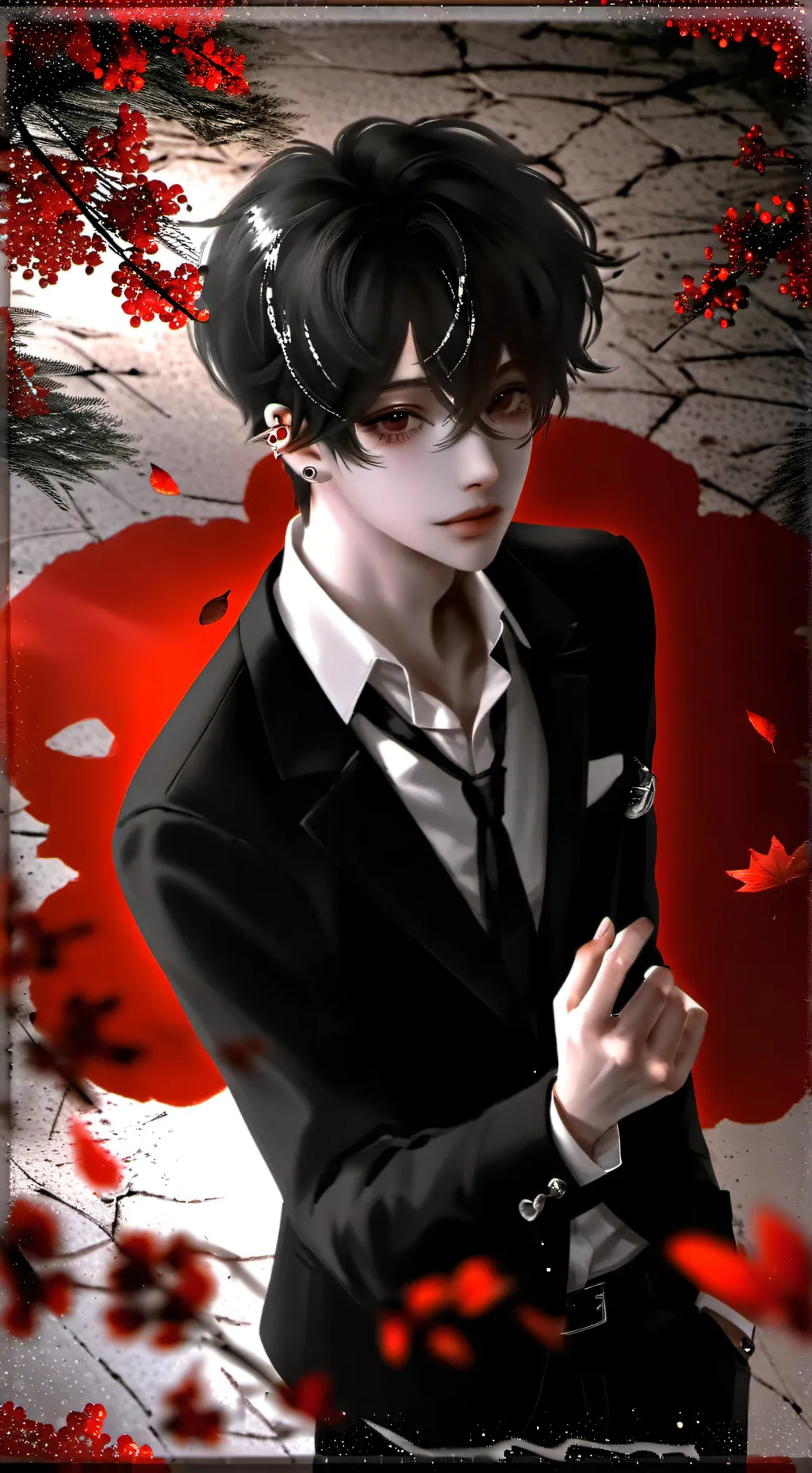 ai character: Aaron background