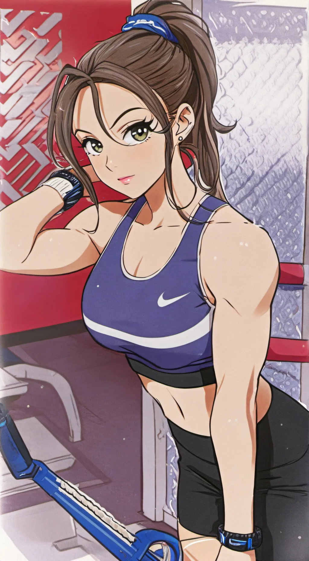 ai character: Gemma Cross background