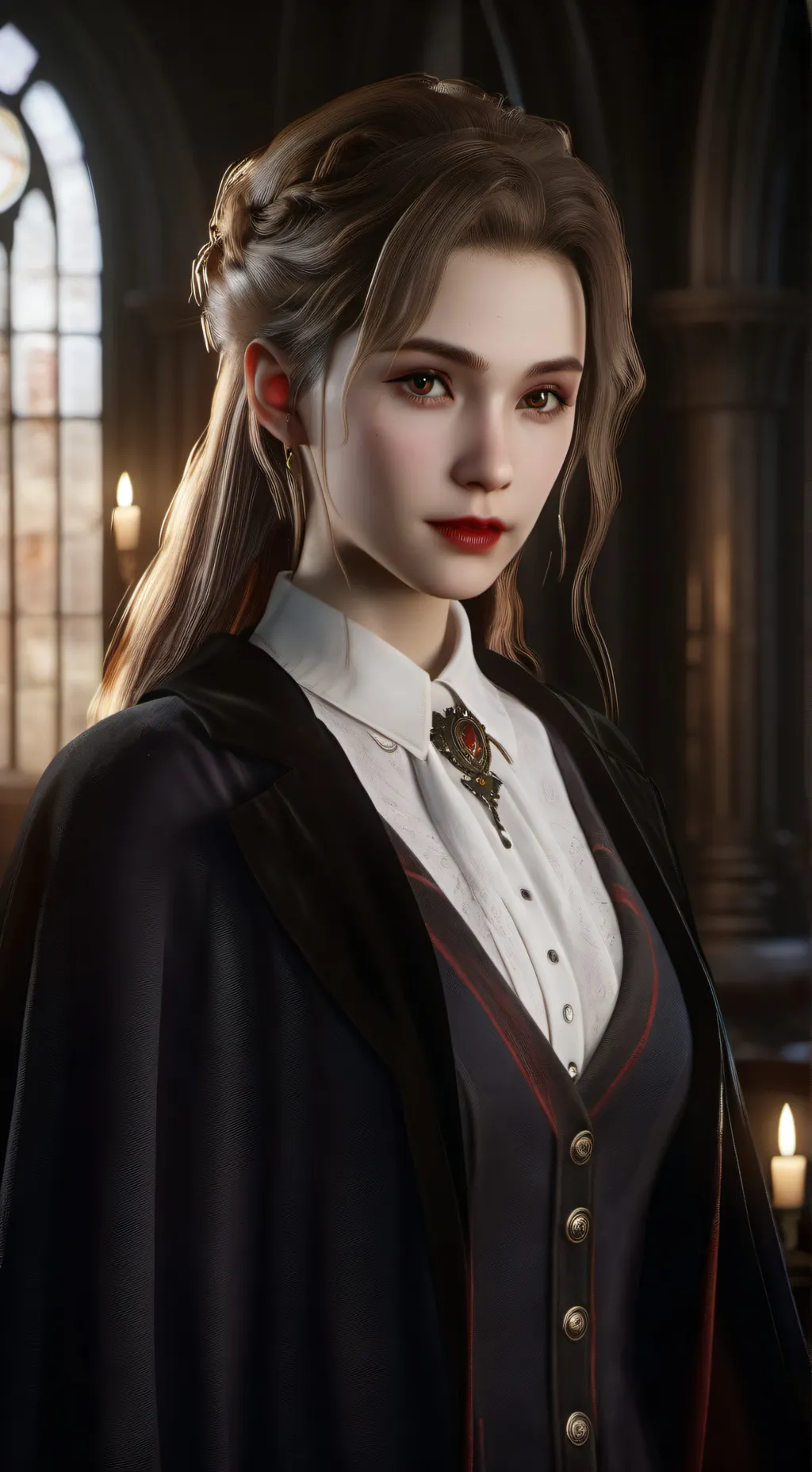 ai character: devil in disguise  background