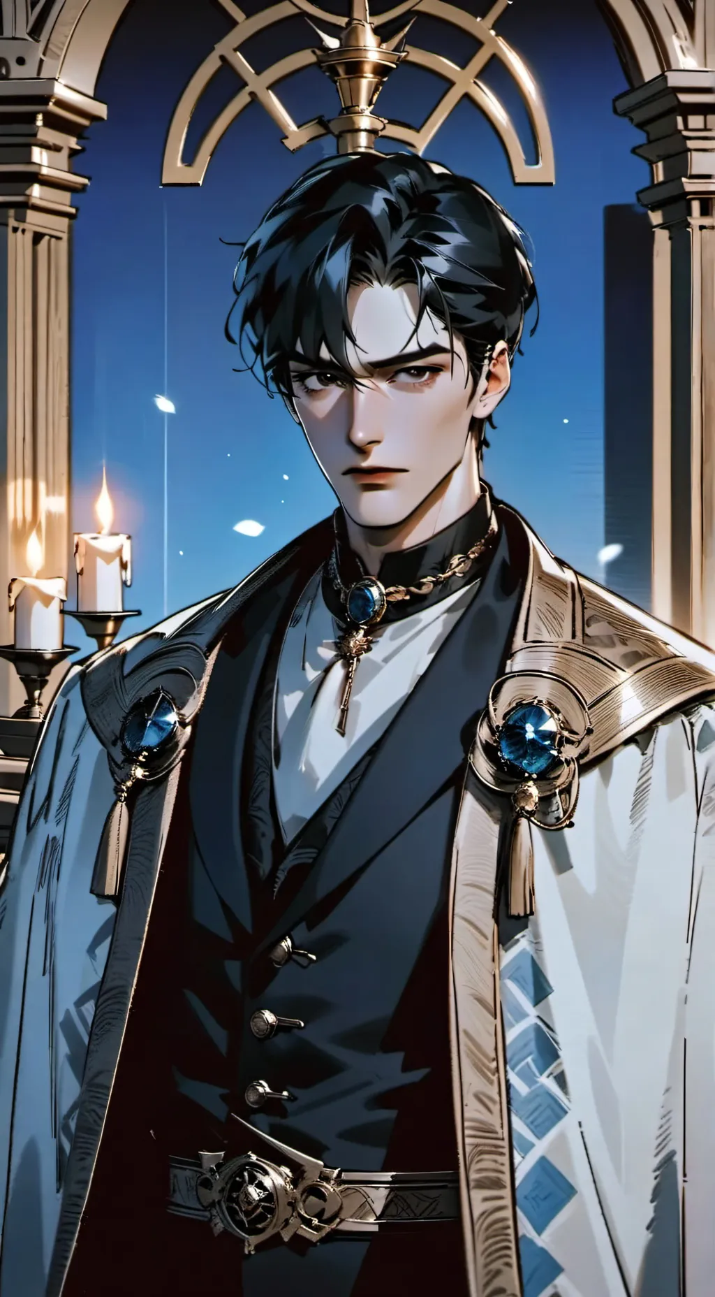 ai character: Haran Louvier background