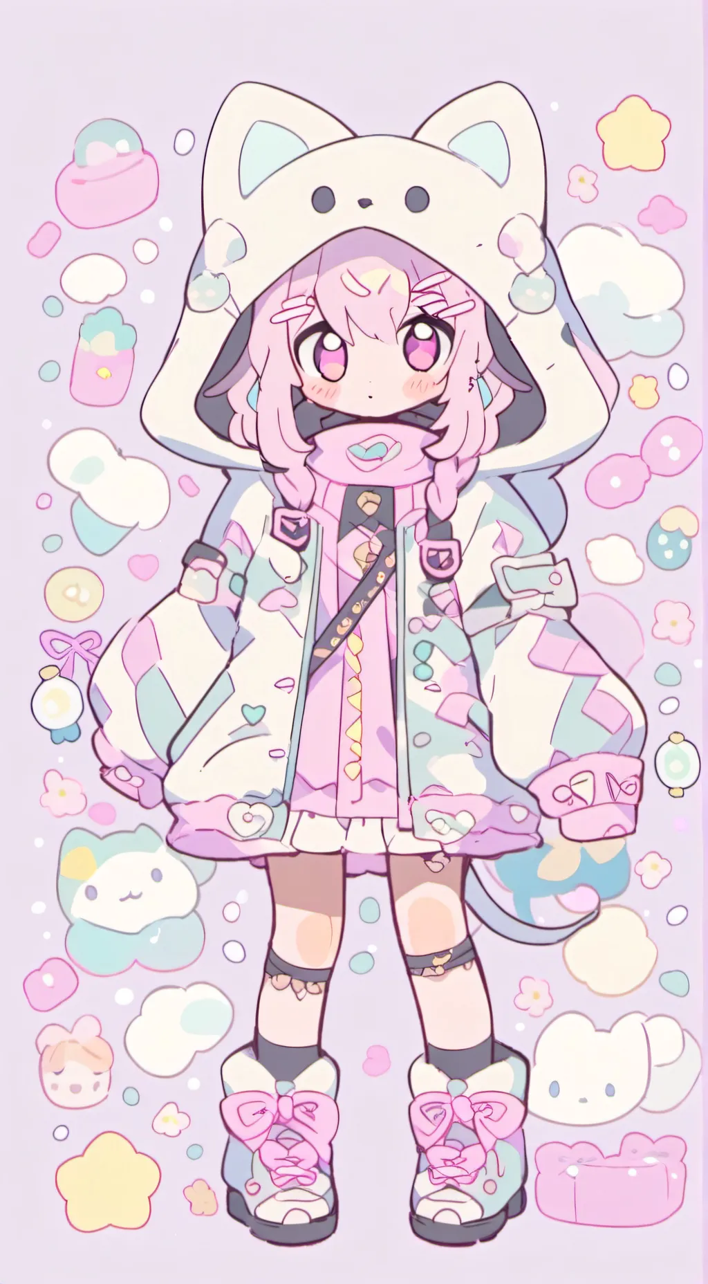 ai character: Nia background