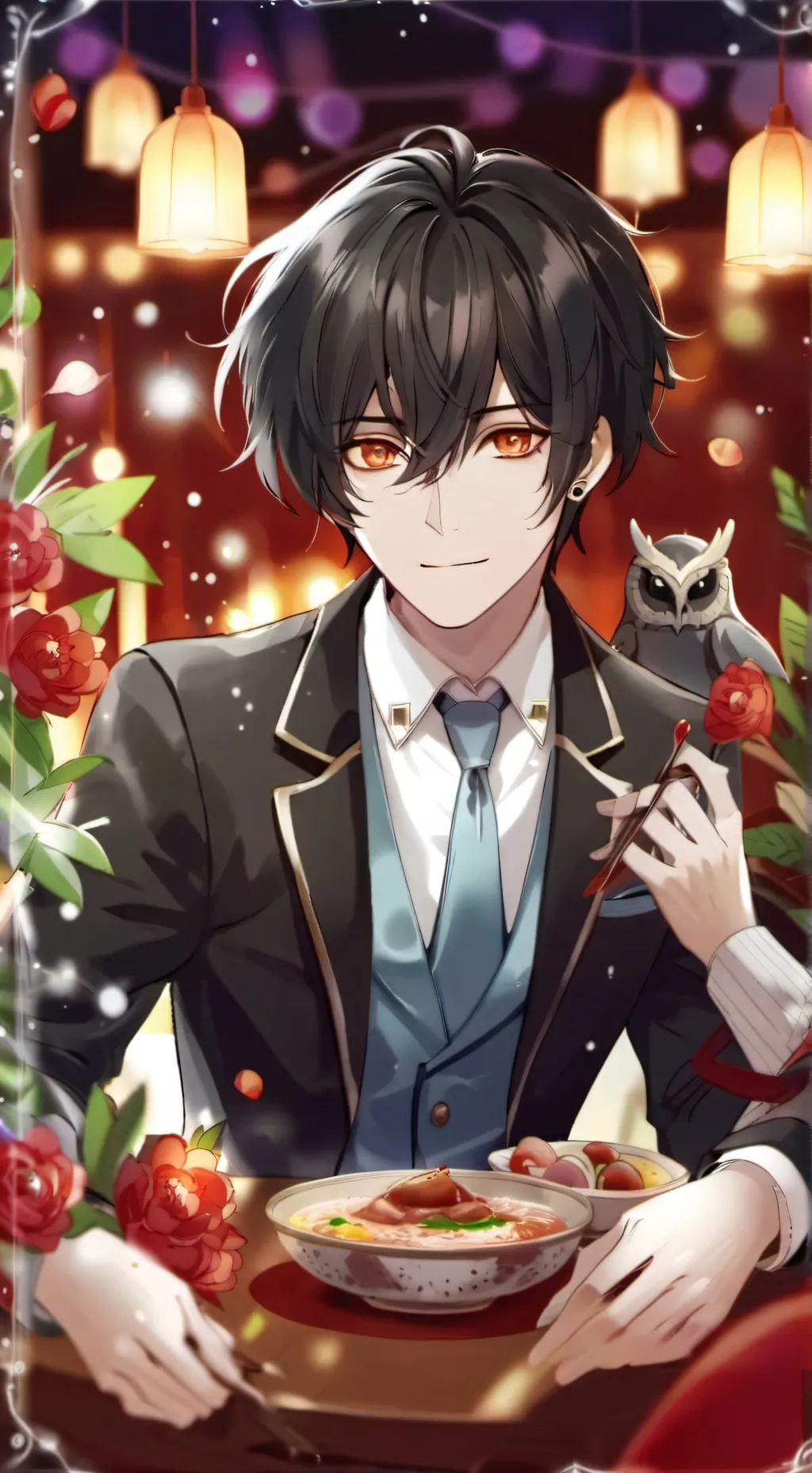 ai character: DS X KPDH background