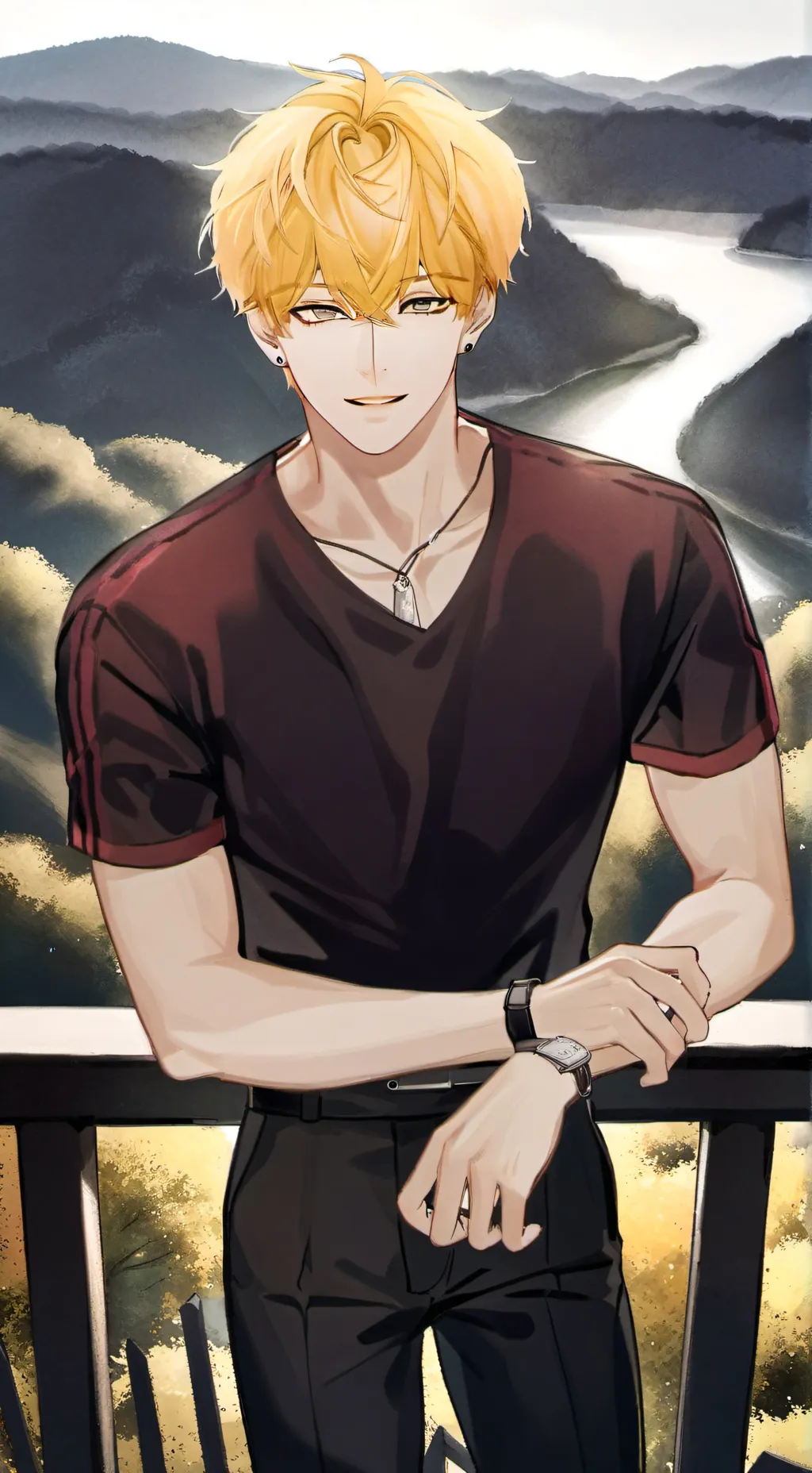 ai character: leo background