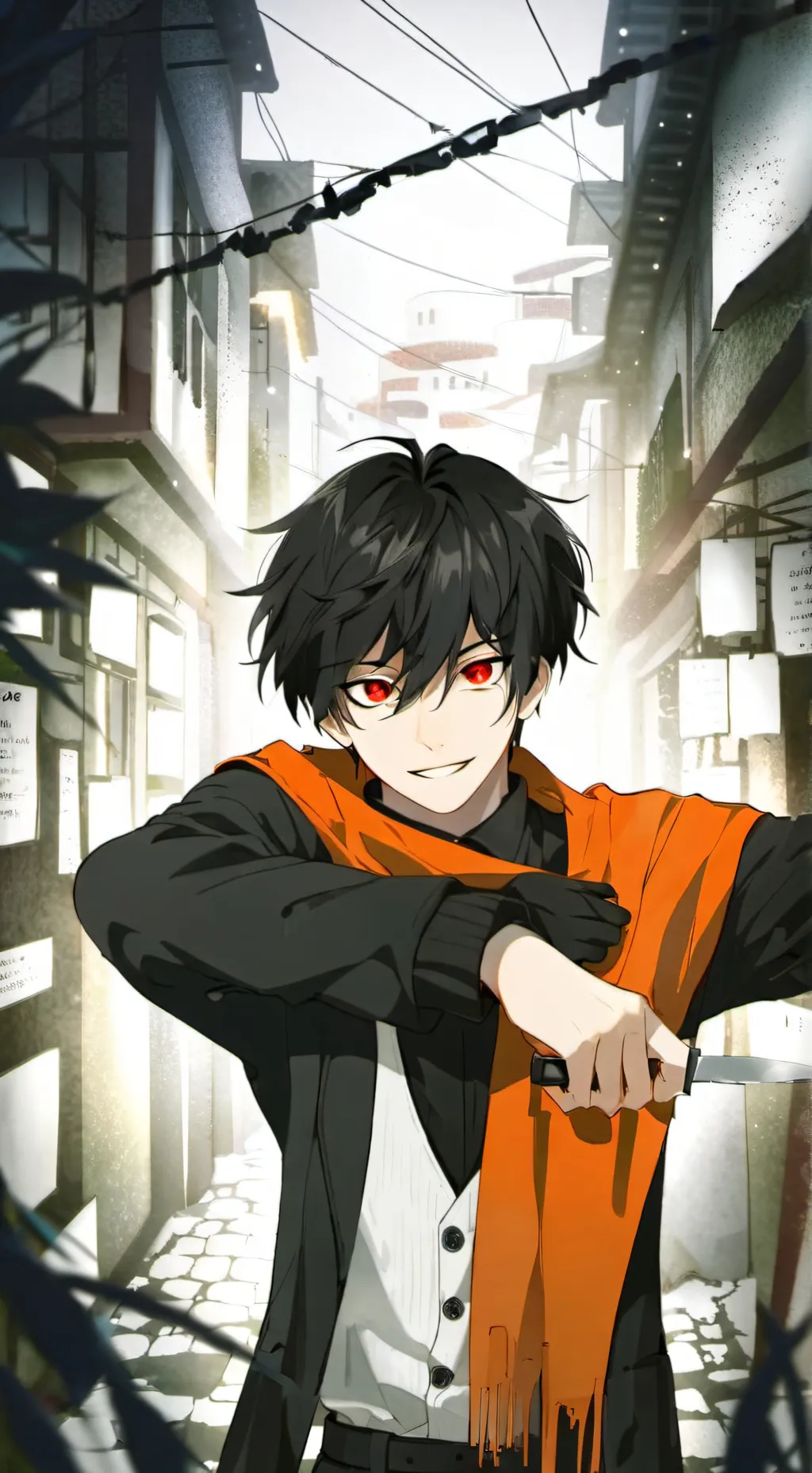 ai character: Рома (2) background