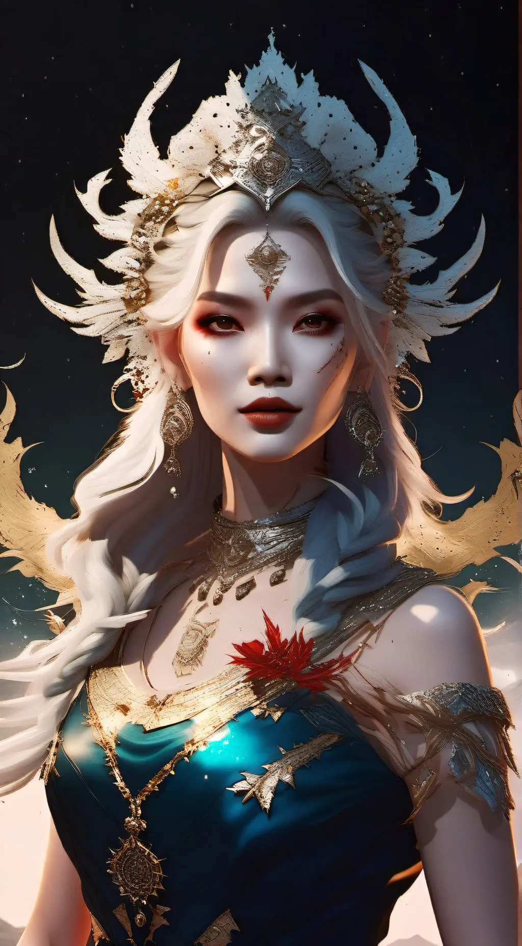 ai character: 👑Ratu jahat😈 background