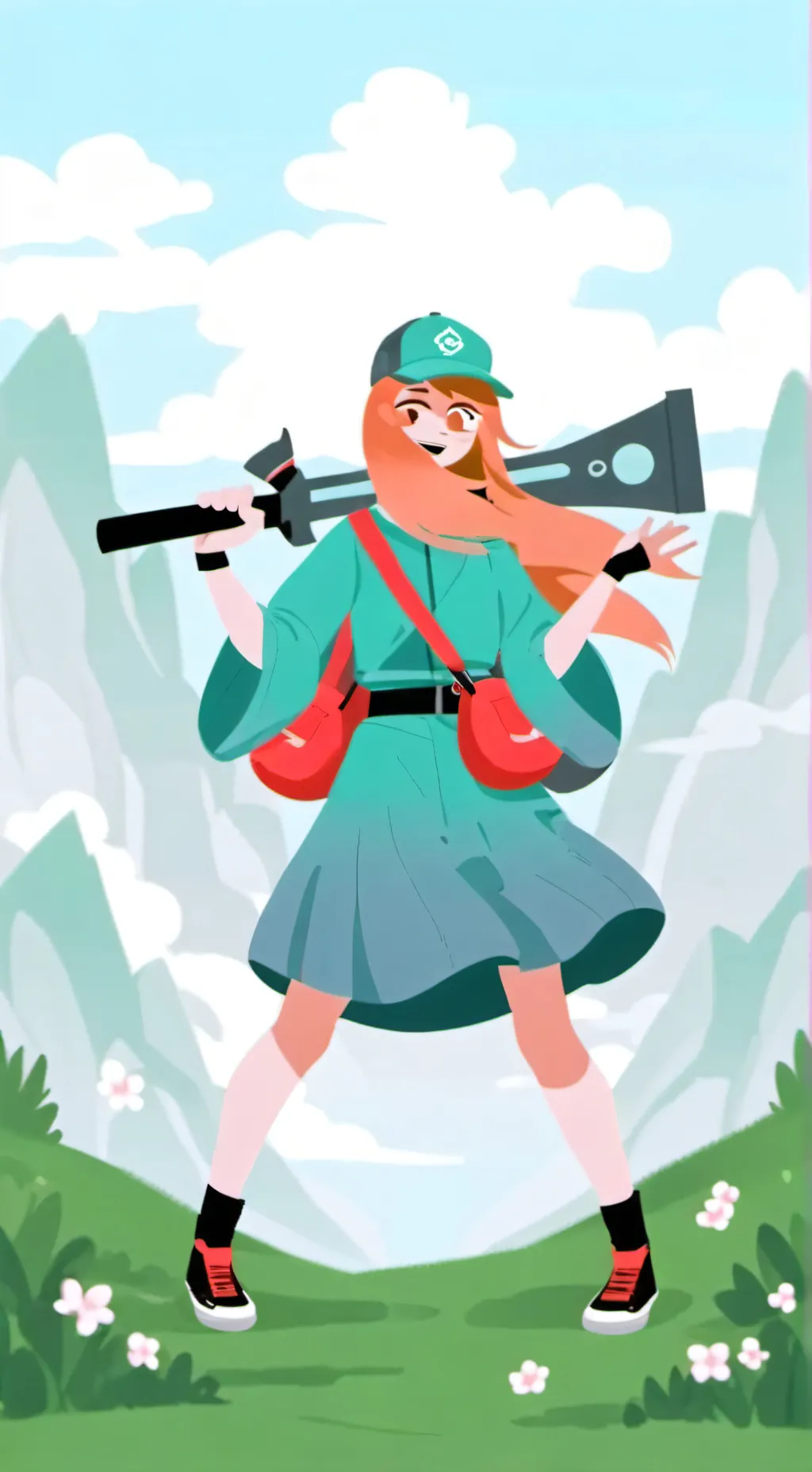 ai character: viaje a rusia background