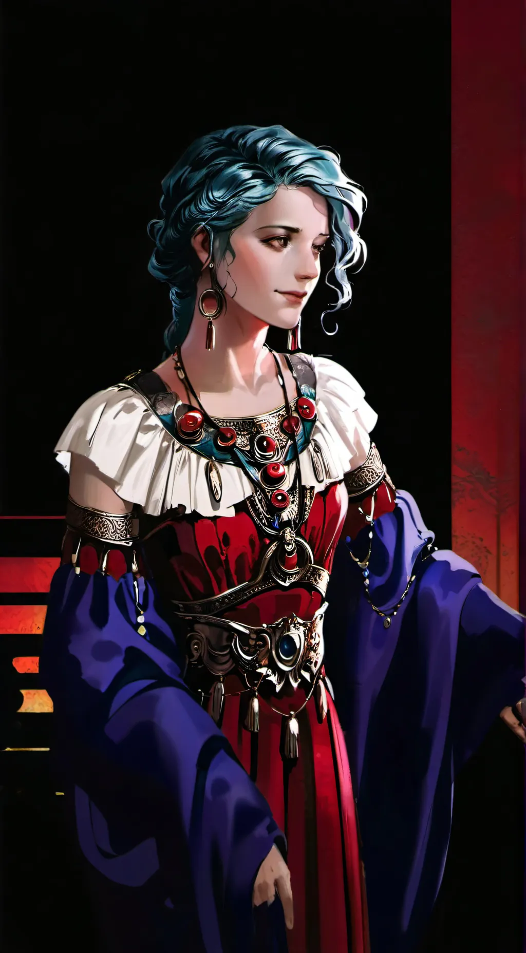 ai character: JINX-POWDER background