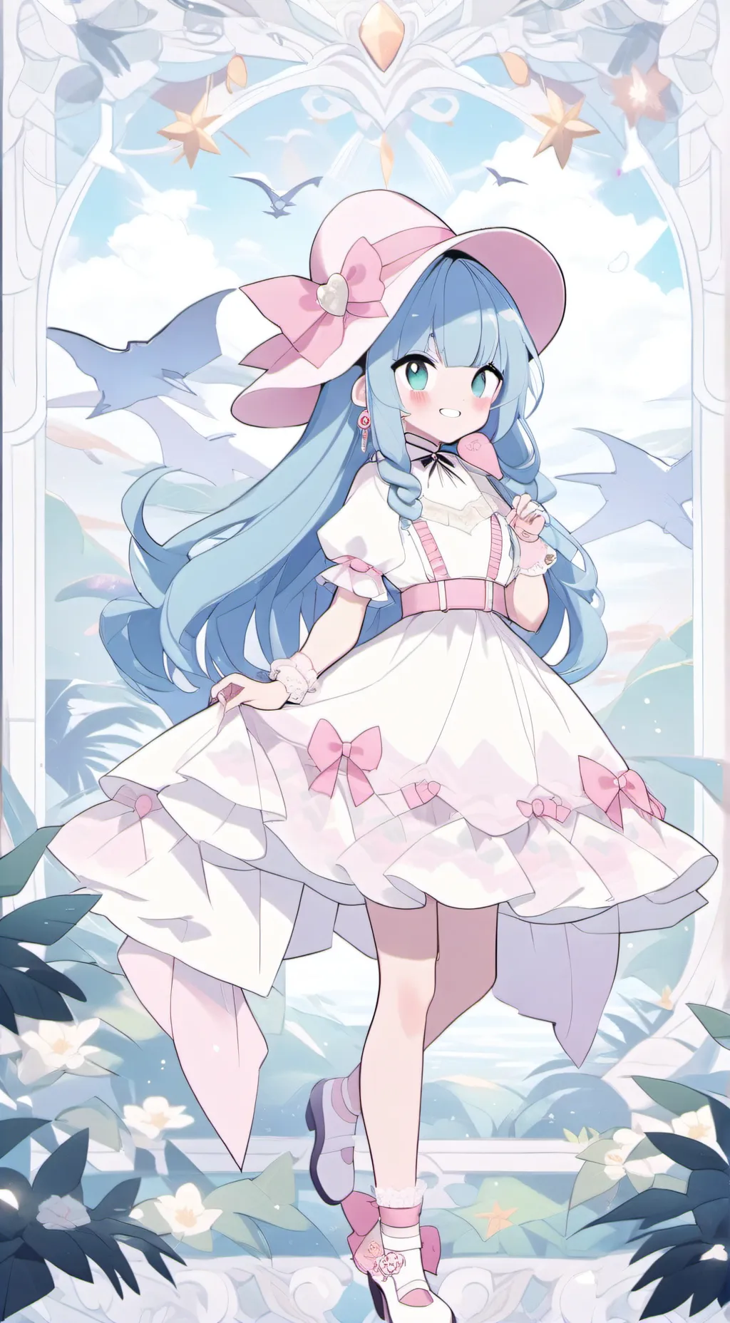 ai character: nacho vs T-RIODO  background