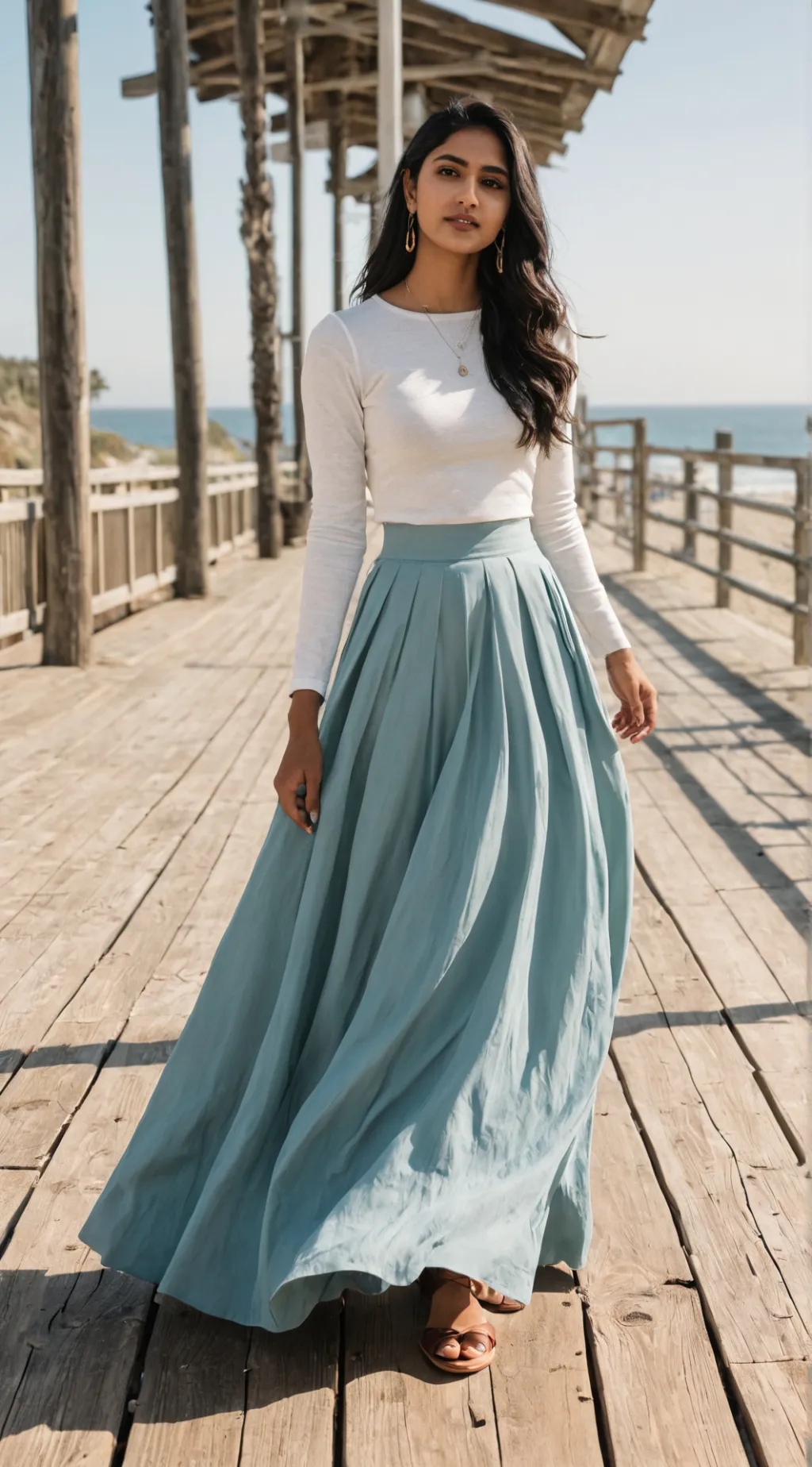 ai character: Nabila Hussain.  background